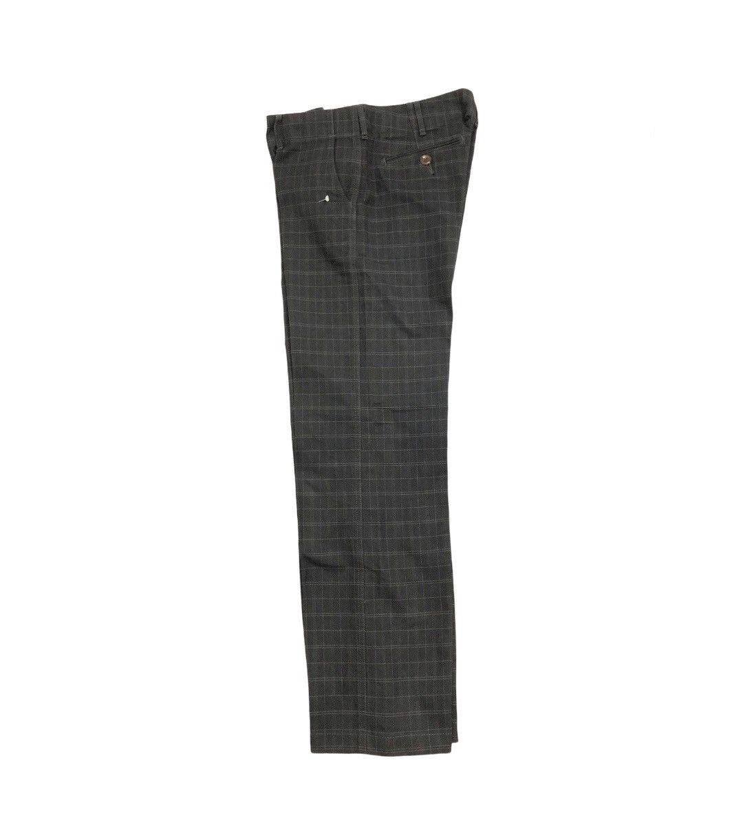 Johnbull 🔥 RARE 🔥 OG John Bull plaid black khakis pant Size US 31 - 8 Thumbnail