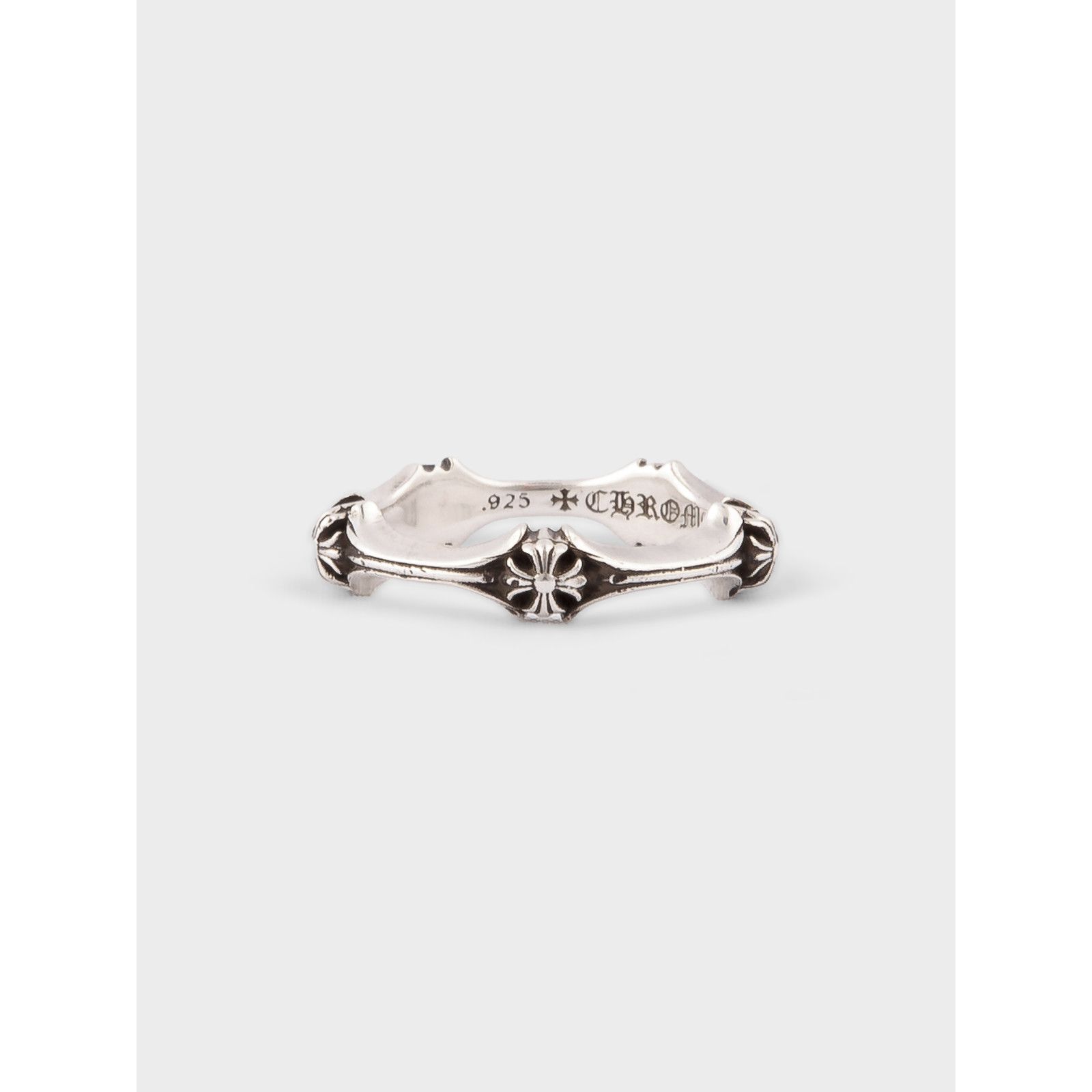 Chrome Hearts Plus and Bone Ring | Grailed