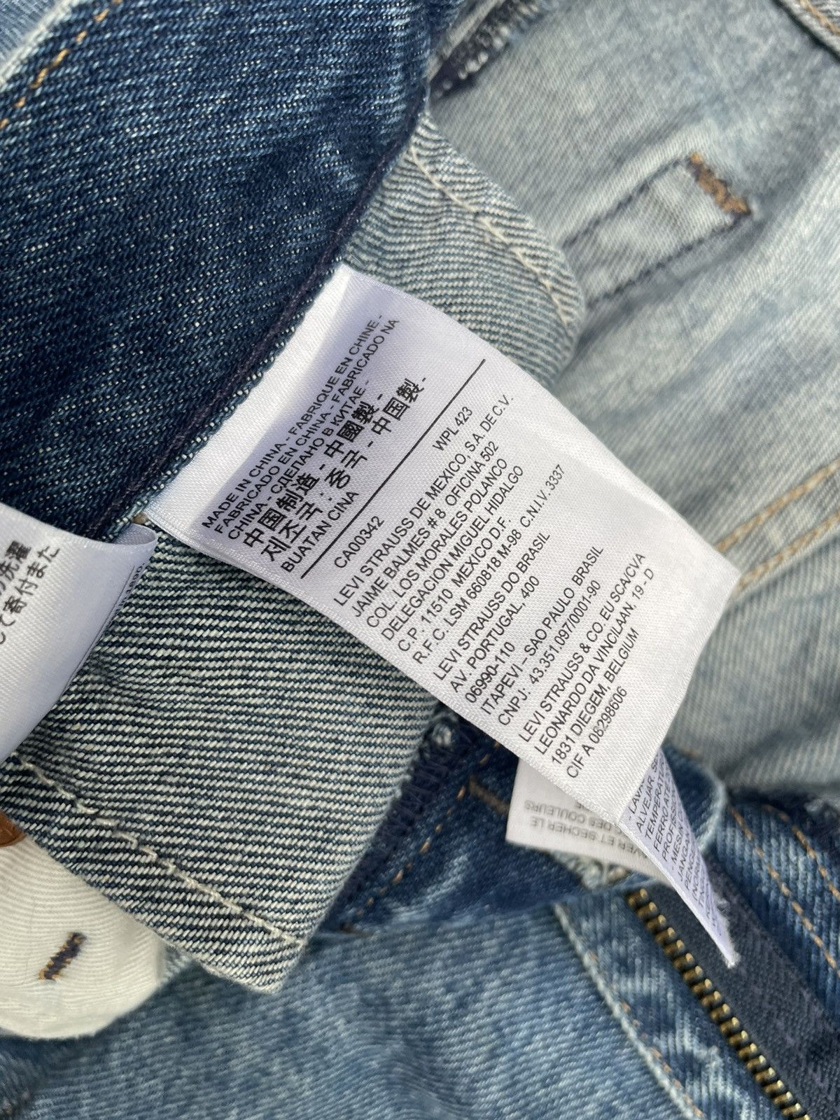 Levi's Levis 511 Altered Denim Size US 34 / EU 50 - 17 Thumbnail