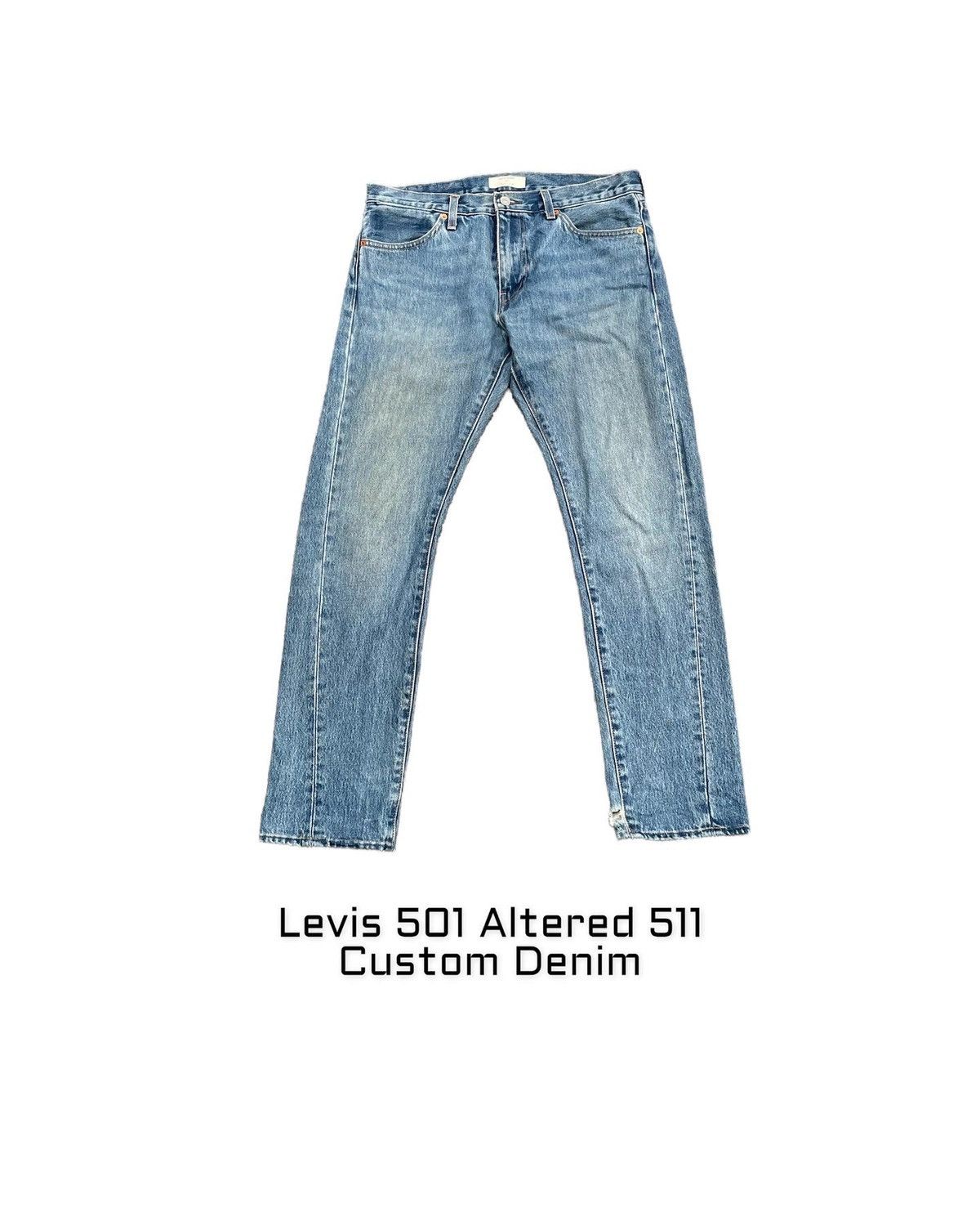 Levis 511 Altered Denim