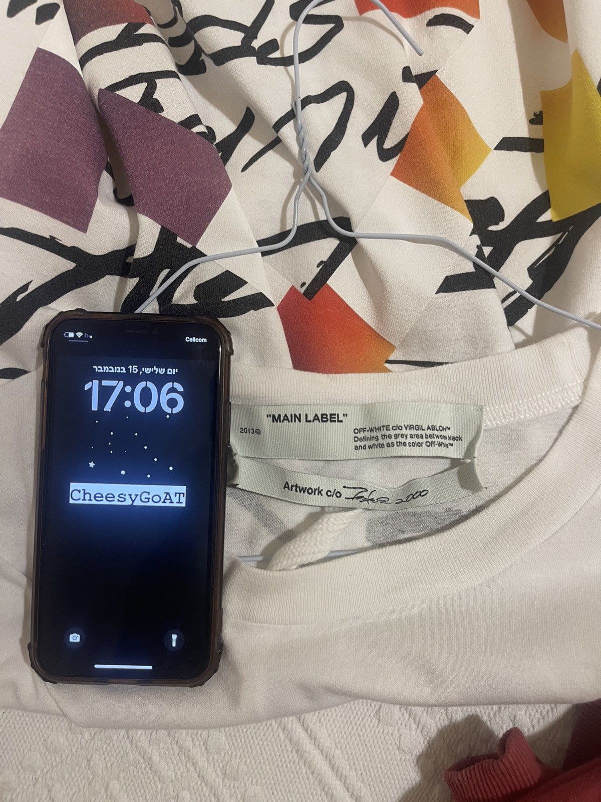 Off white Future figures of speech TEE