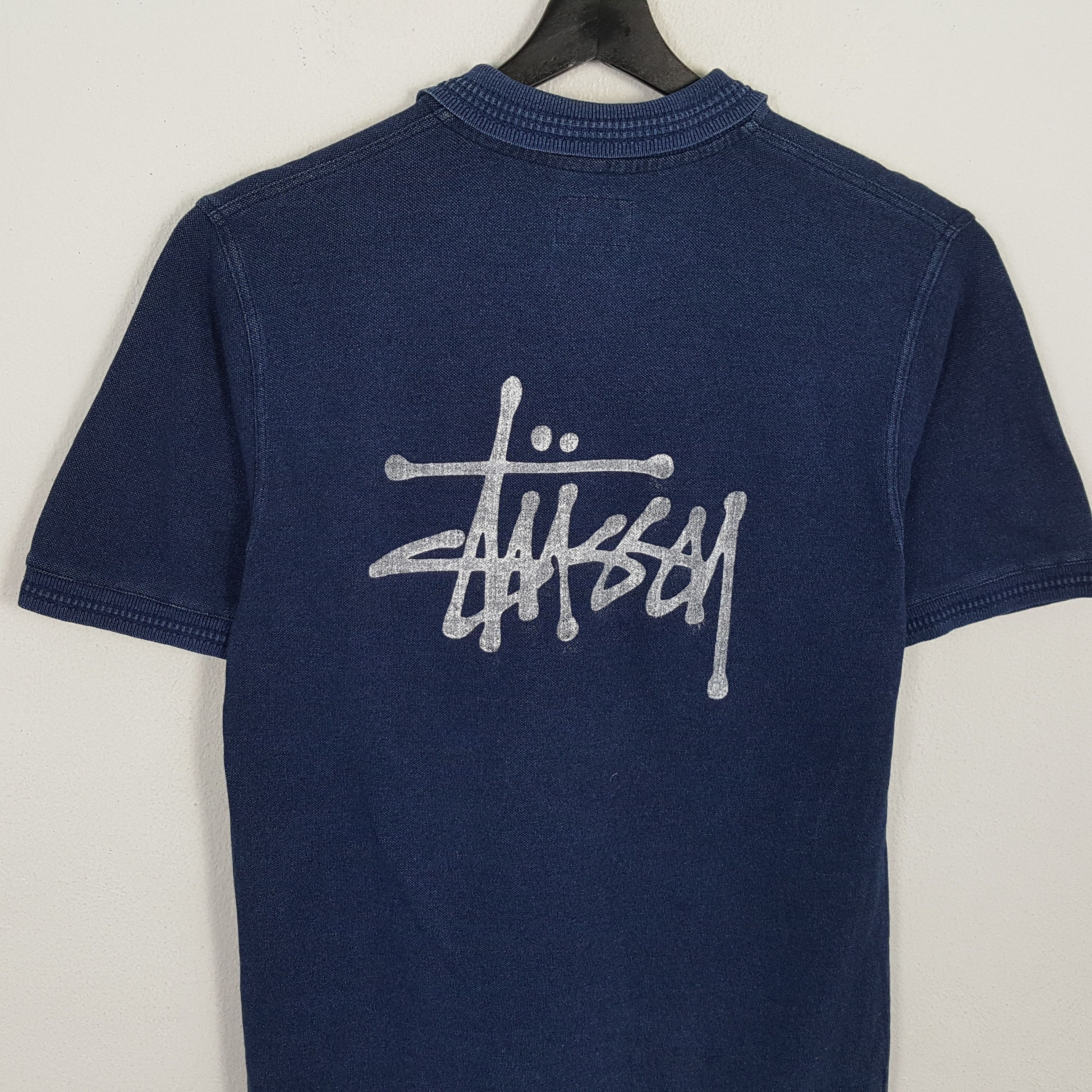 Stussy × Vintage STUSSY Streetwear Style Custom Logo Casual Formal Polos Size US M / EU 48-50 / 2 - 2 Thumbnail