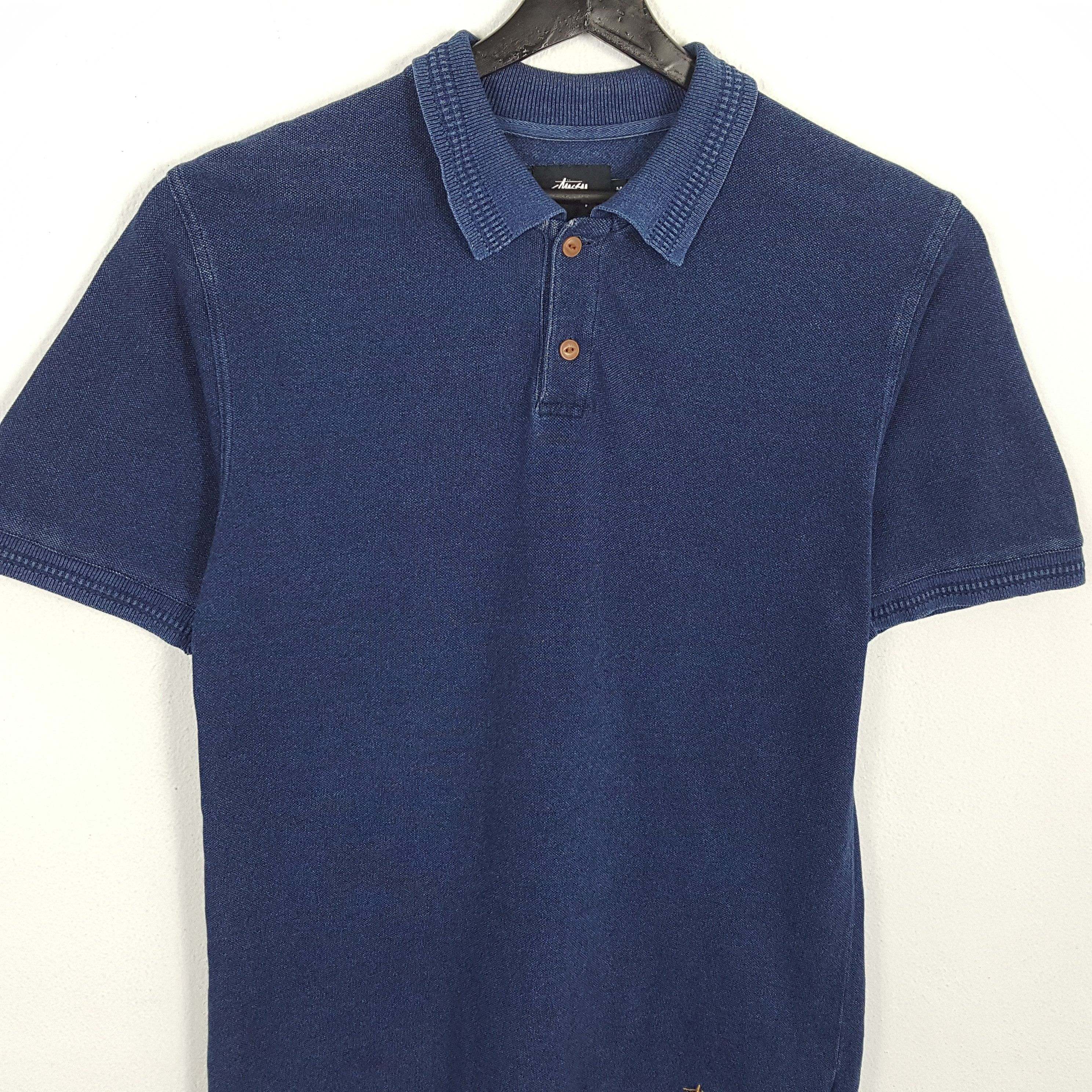 Stussy × Vintage STUSSY Streetwear Style Custom Logo Casual Formal Polos Size US M / EU 48-50 / 2 - 4 Thumbnail