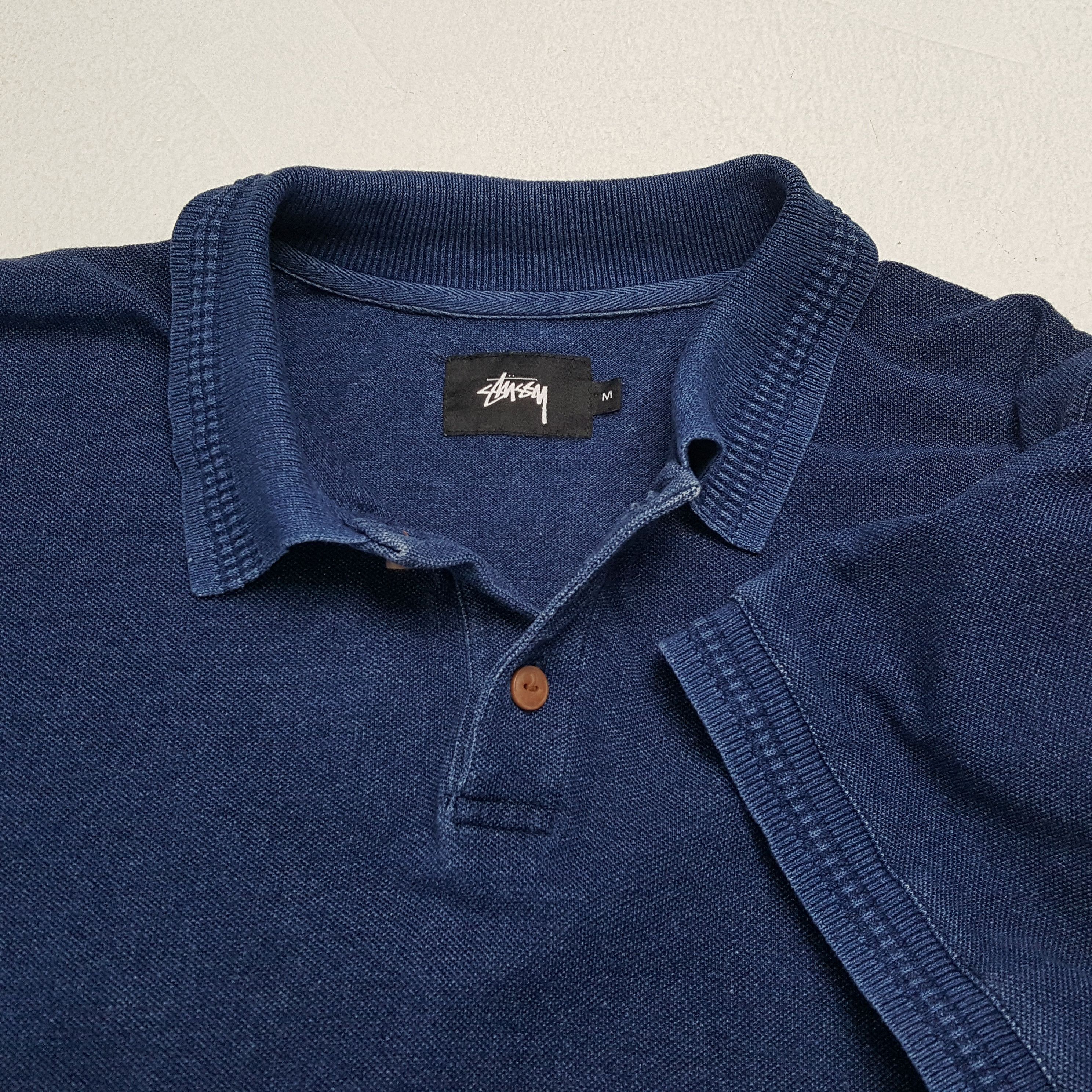 Stussy × Vintage STUSSY Streetwear Style Custom Logo Casual Formal Polos Size US M / EU 48-50 / 2 - 7 Thumbnail