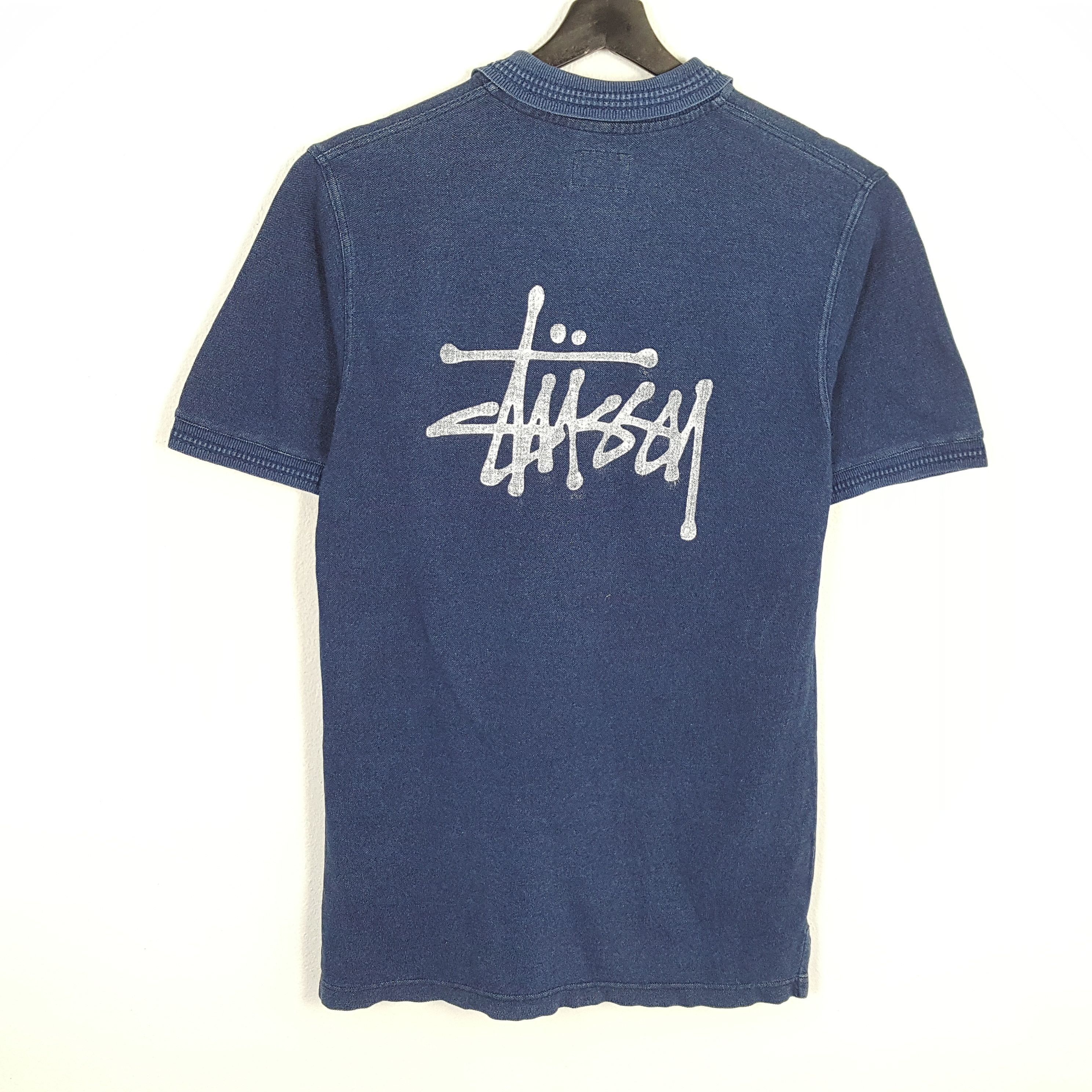 Stussy × Vintage STUSSY Streetwear Style Custom Logo Casual Formal Polos Size US M / EU 48-50 / 2 - 1 Thumbnail