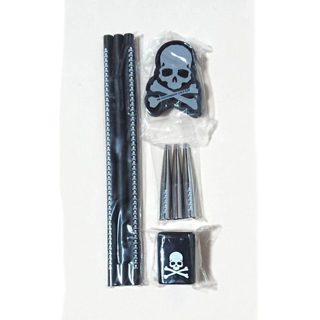 Mastermind Japan Logo Stationary Set Pen Pencil Case Eraser Ruler Size ONE SIZE - 1 Thumbnail
