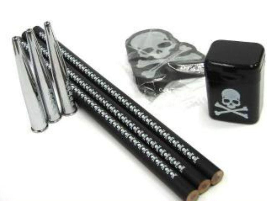 Mastermind Japan Logo Stationary Set Pen Pencil Case Eraser Ruler Size ONE SIZE - 2 Thumbnail