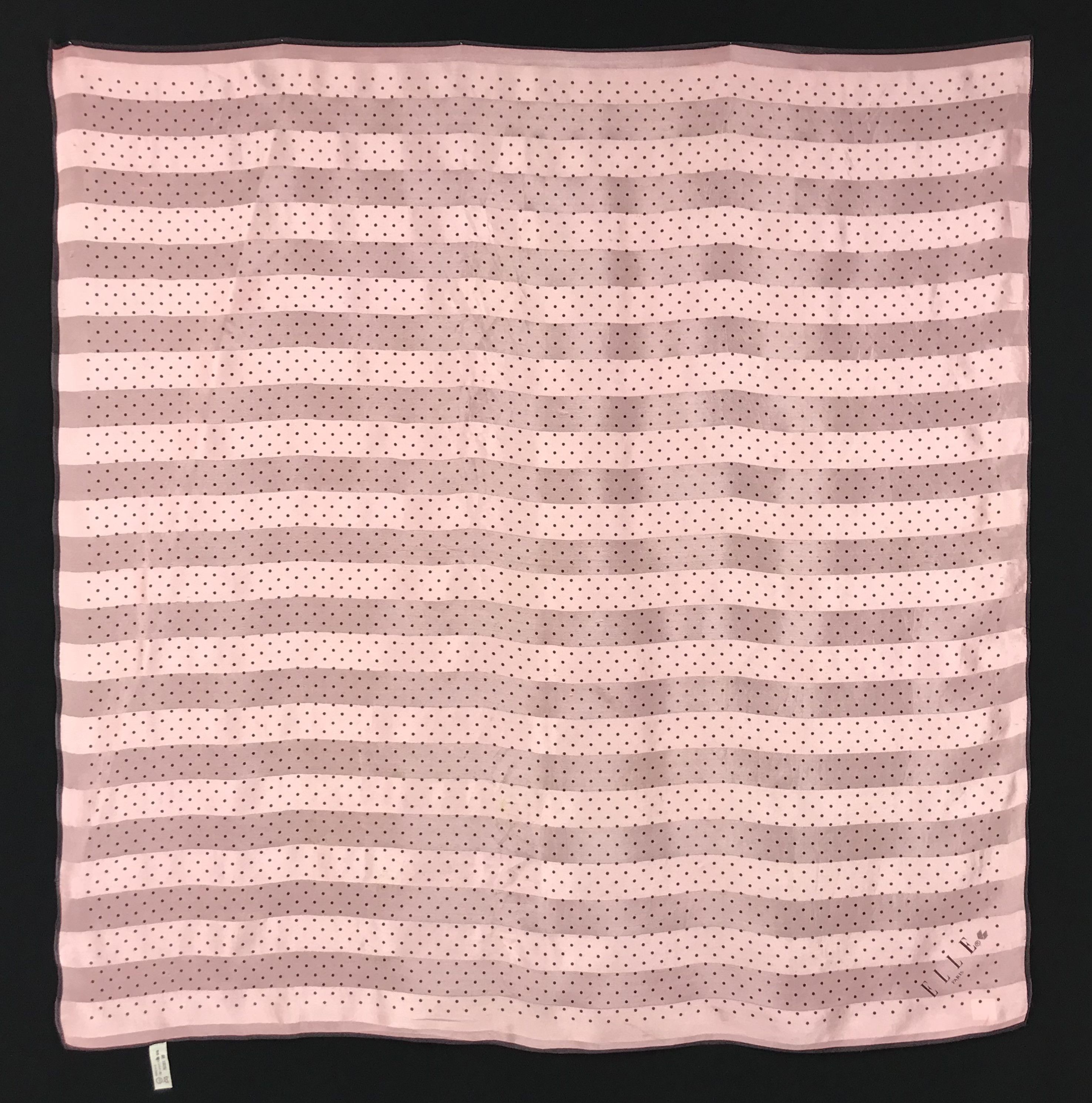 Designer × Other EL802 Elle Polkadots Silk Scarf Size ONE SIZE - 1 Thumbnail