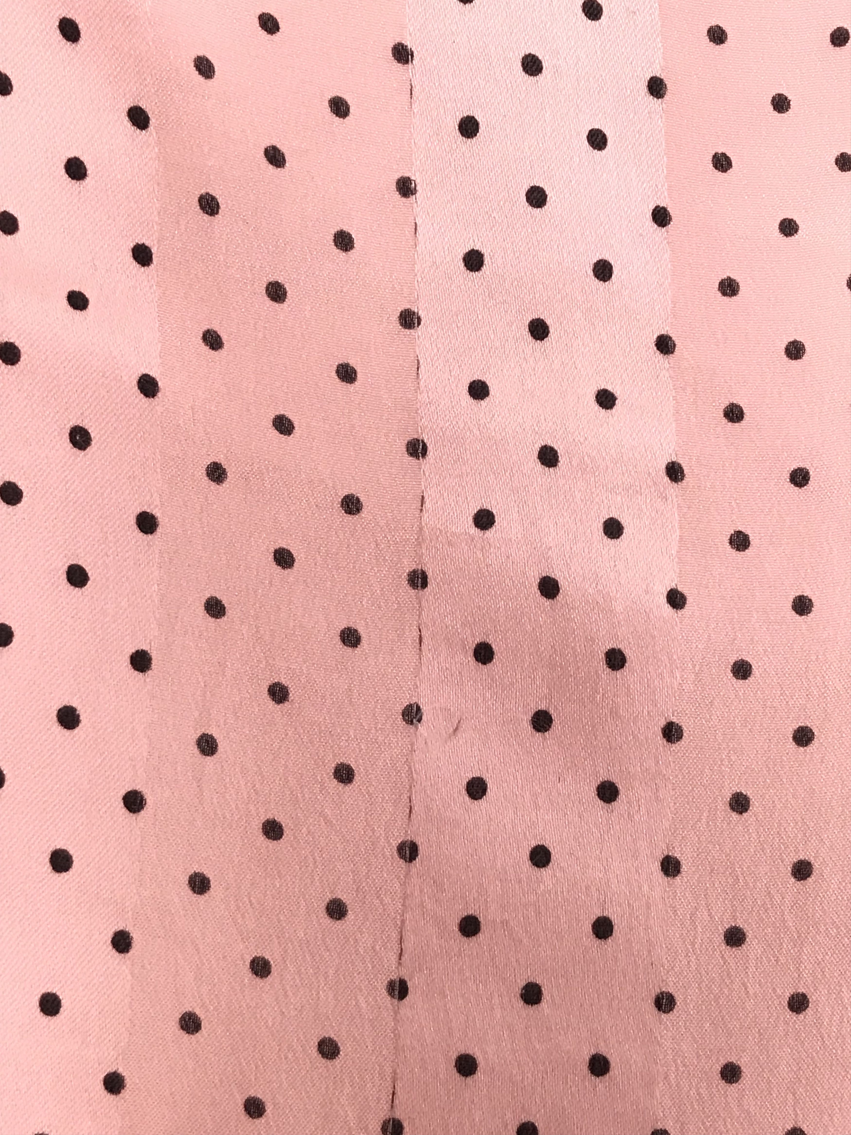 Designer × Other EL802 Elle Polkadots Silk Scarf Size ONE SIZE - 8 Thumbnail