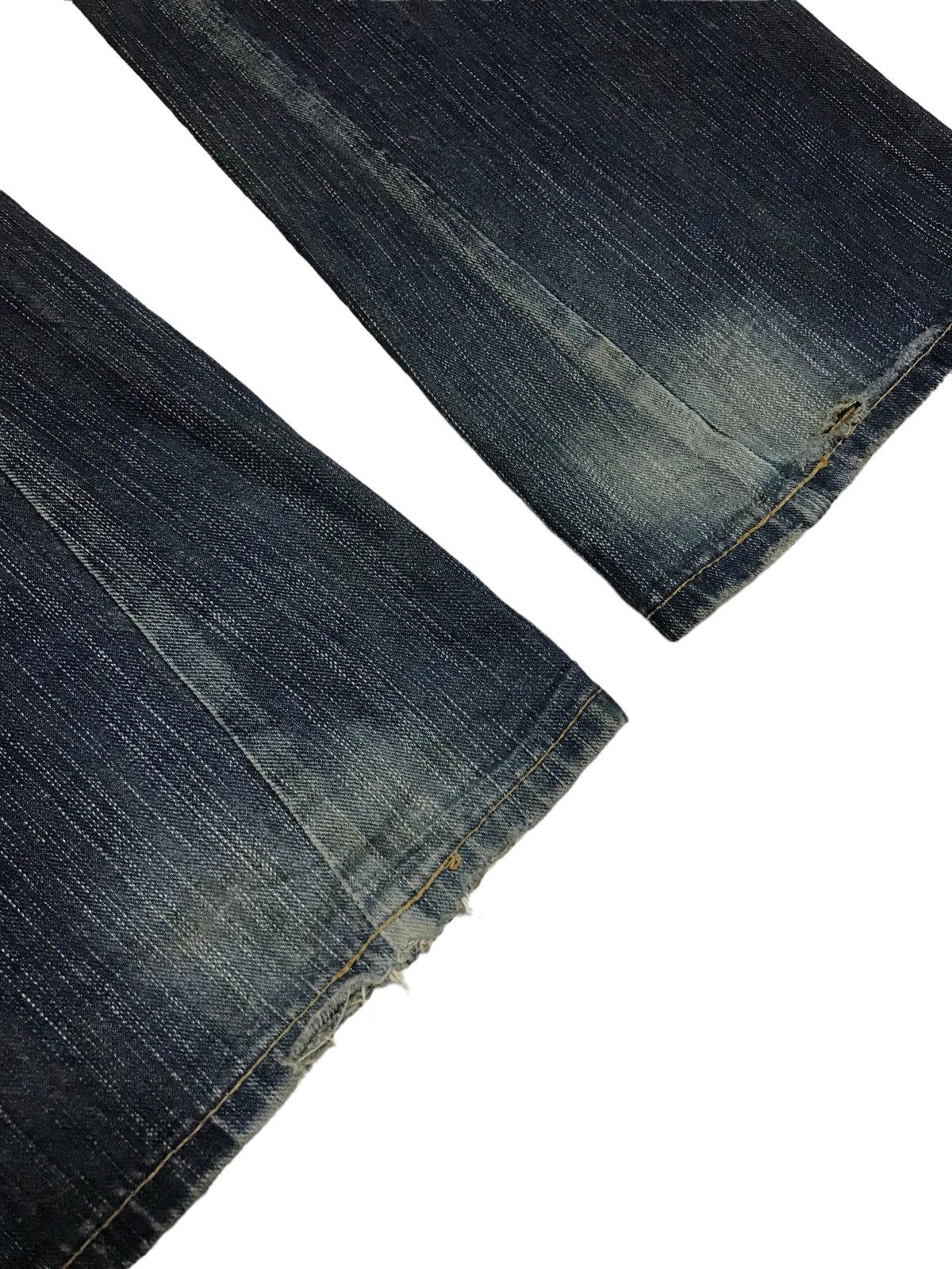 Hysteric Glamour × If Six Was Nine Extra Flared⚡Edwin 3D Front Pocket Distressed Denim Pants Size US 32 / EU 48 - 16 Thumbnail