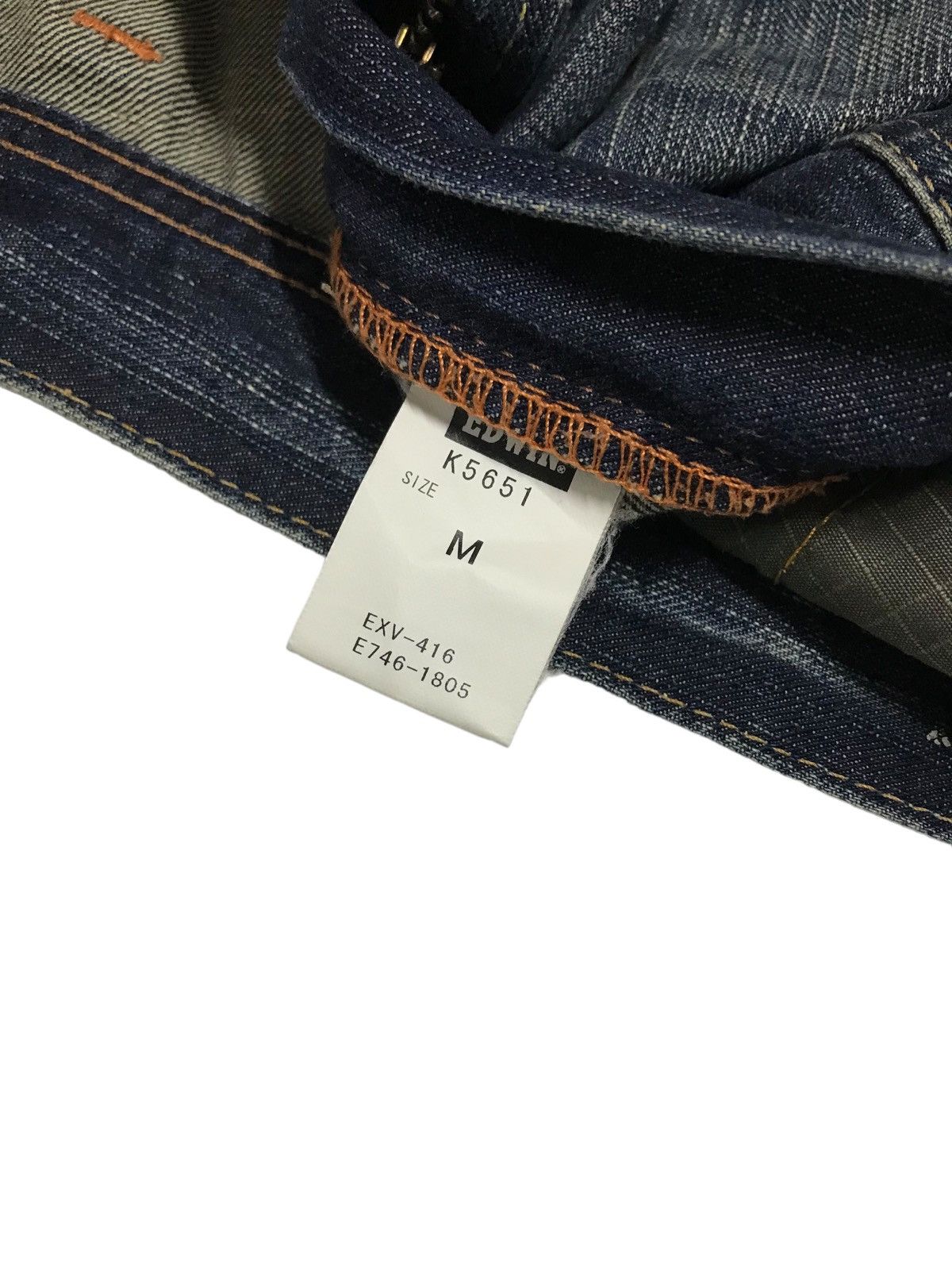 Hysteric Glamour × If Six Was Nine Extra Flared⚡Edwin 3D Front Pocket Distressed Denim Pants Size US 32 / EU 48 - 18 Thumbnail