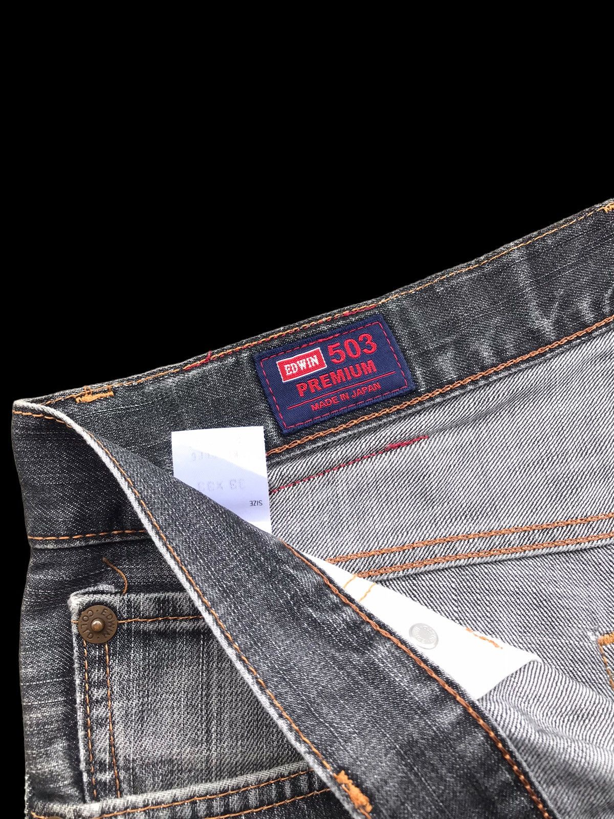 Hysteric Glamour × If Six Was Nine BAGGY⚡Washed Distressed Edwin 503 Premium Denim Jeans Pants Size US 33 - 14 Thumbnail