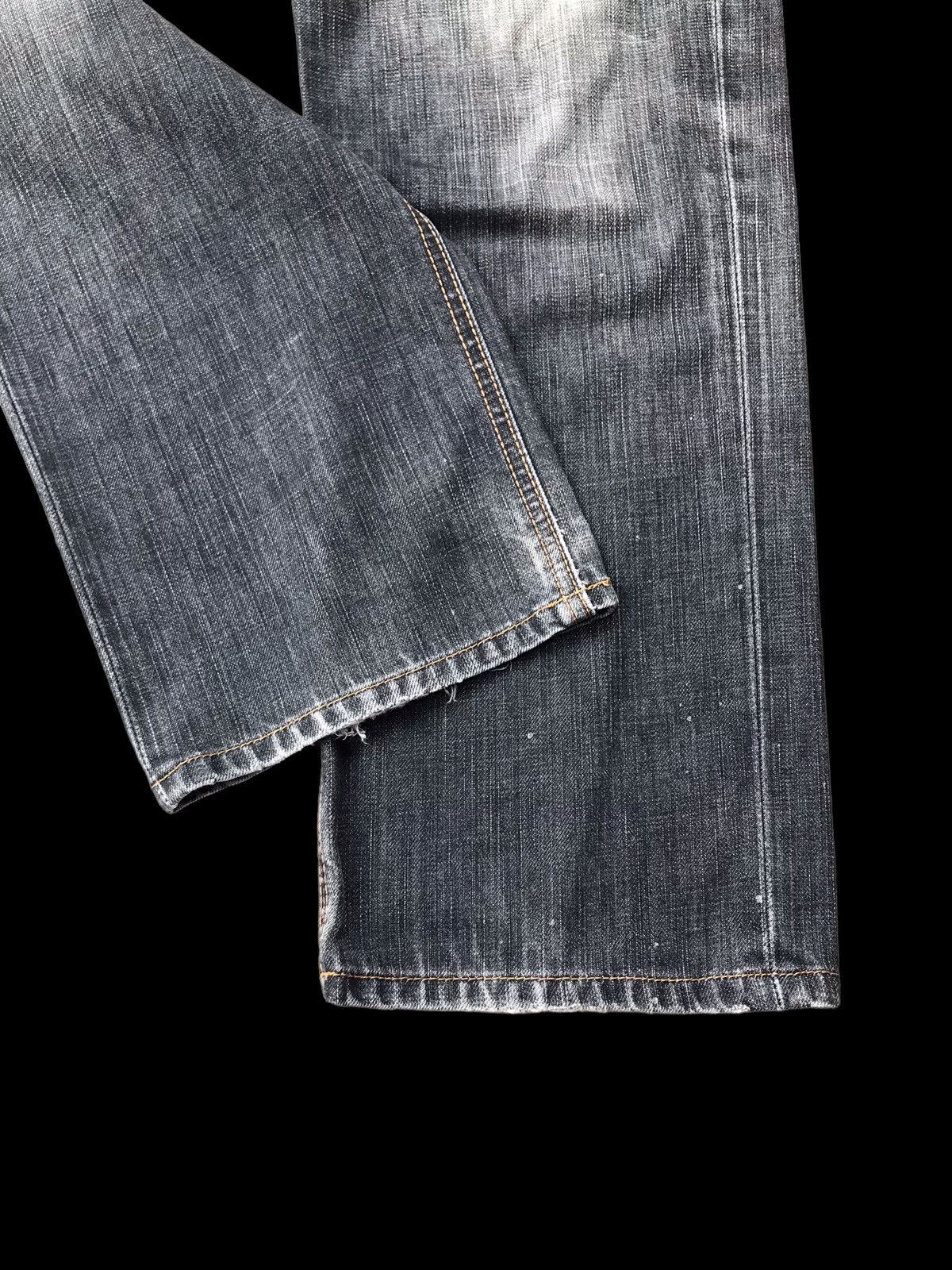 Hysteric Glamour × If Six Was Nine BAGGY⚡Washed Distressed Edwin 503 Premium Denim Jeans Pants Size US 33 - 3 Thumbnail
