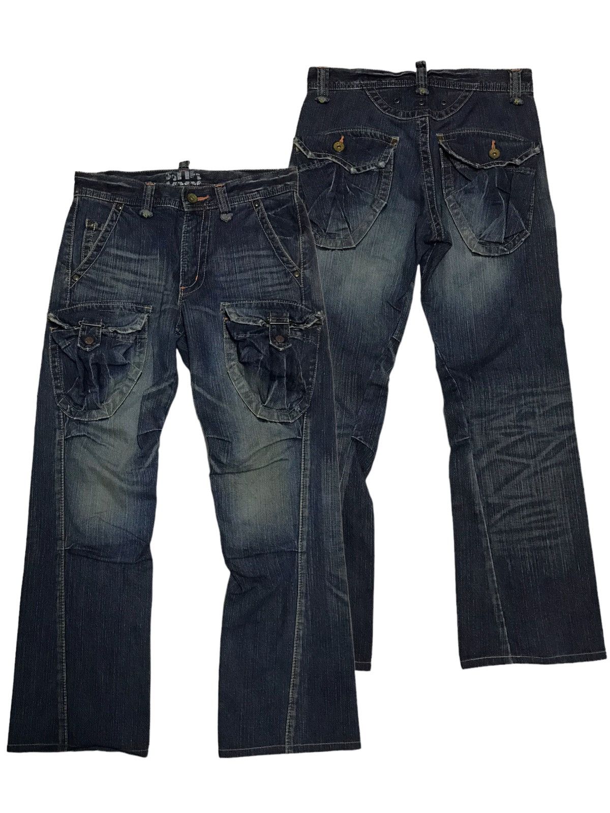 Hysteric Glamour × If Six Was Nine × Japanese Brand FLARE💥3D Pocket Bushpants Edwin 503 Denim Jeans Pants Size US 29 - 1 Thumbnail