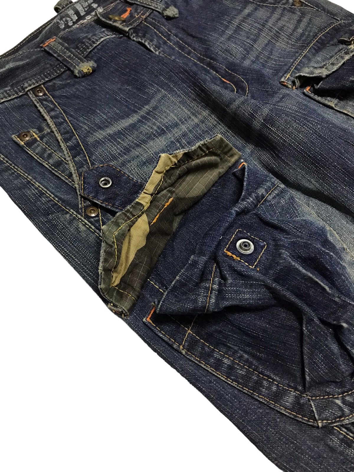 Hysteric Glamour × If Six Was Nine × Japanese Brand FLARE💥3D Pocket Bushpants Edwin 503 Denim Jeans Pants Size US 29 - 8 Thumbnail
