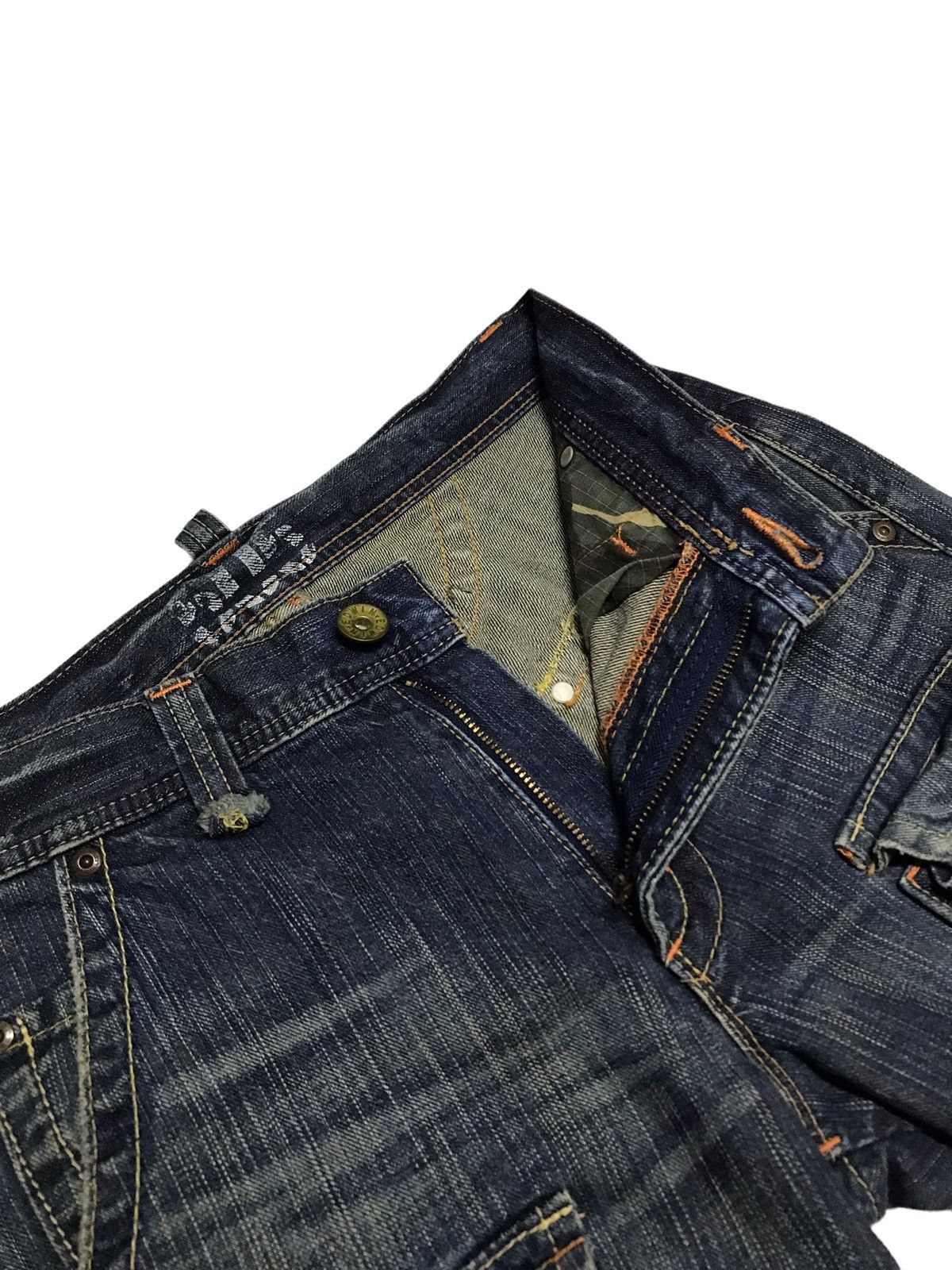 Hysteric Glamour × If Six Was Nine × Japanese Brand FLARE💥3D Pocket Bushpants Edwin 503 Denim Jeans Pants Size US 29 - 15 Thumbnail