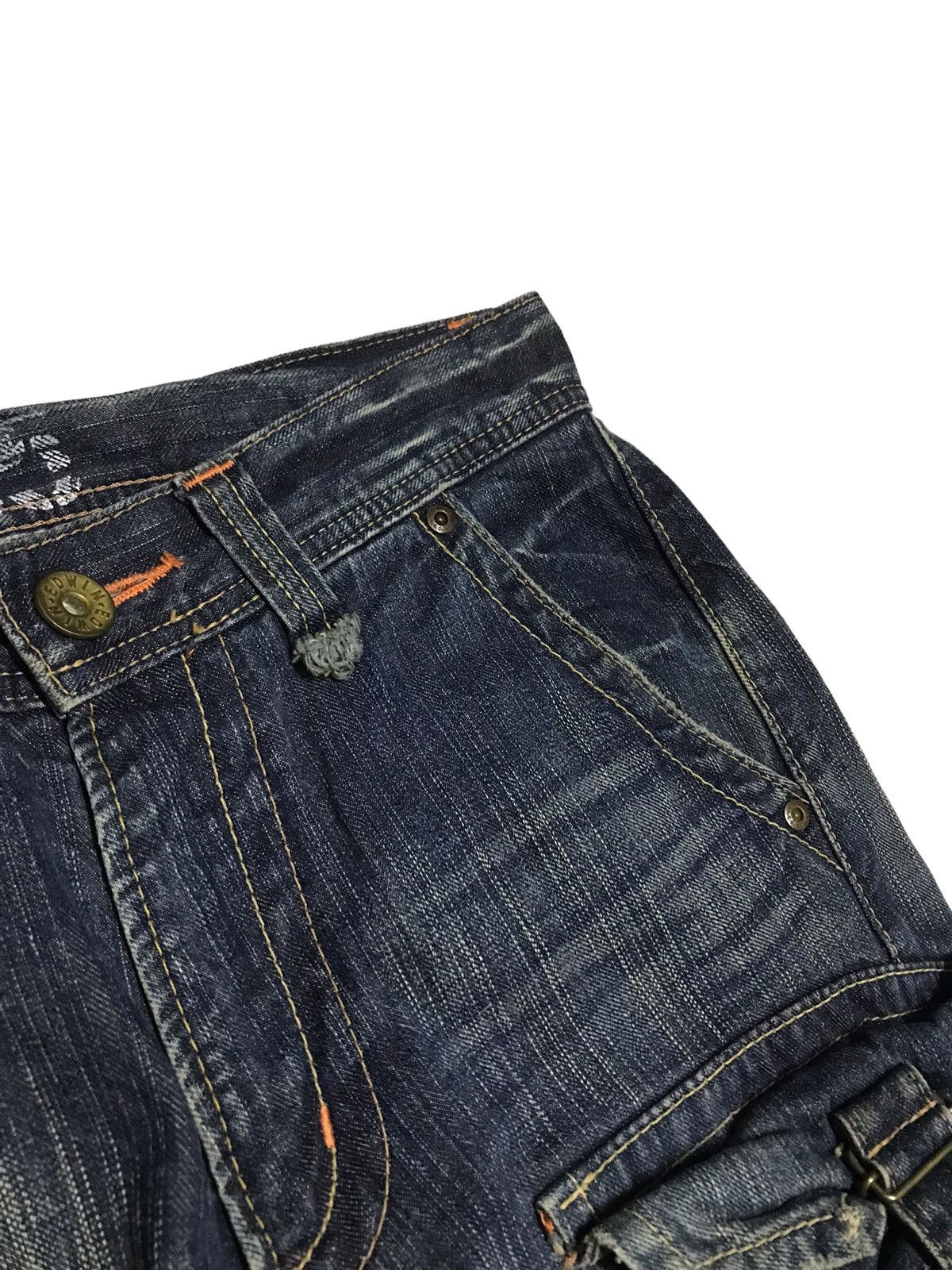 Hysteric Glamour × If Six Was Nine × Japanese Brand FLARE💥3D Pocket Bushpants Edwin 503 Denim Jeans Pants Size US 29 - 6 Thumbnail