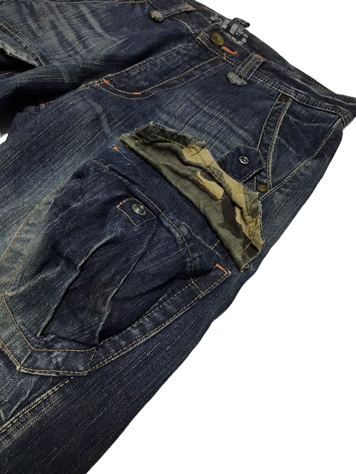 Hysteric Glamour × If Six Was Nine × Japanese Brand FLARE💥3D Pocket Bushpants Edwin 503 Denim Jeans Pants Size US 29 - 10 Thumbnail