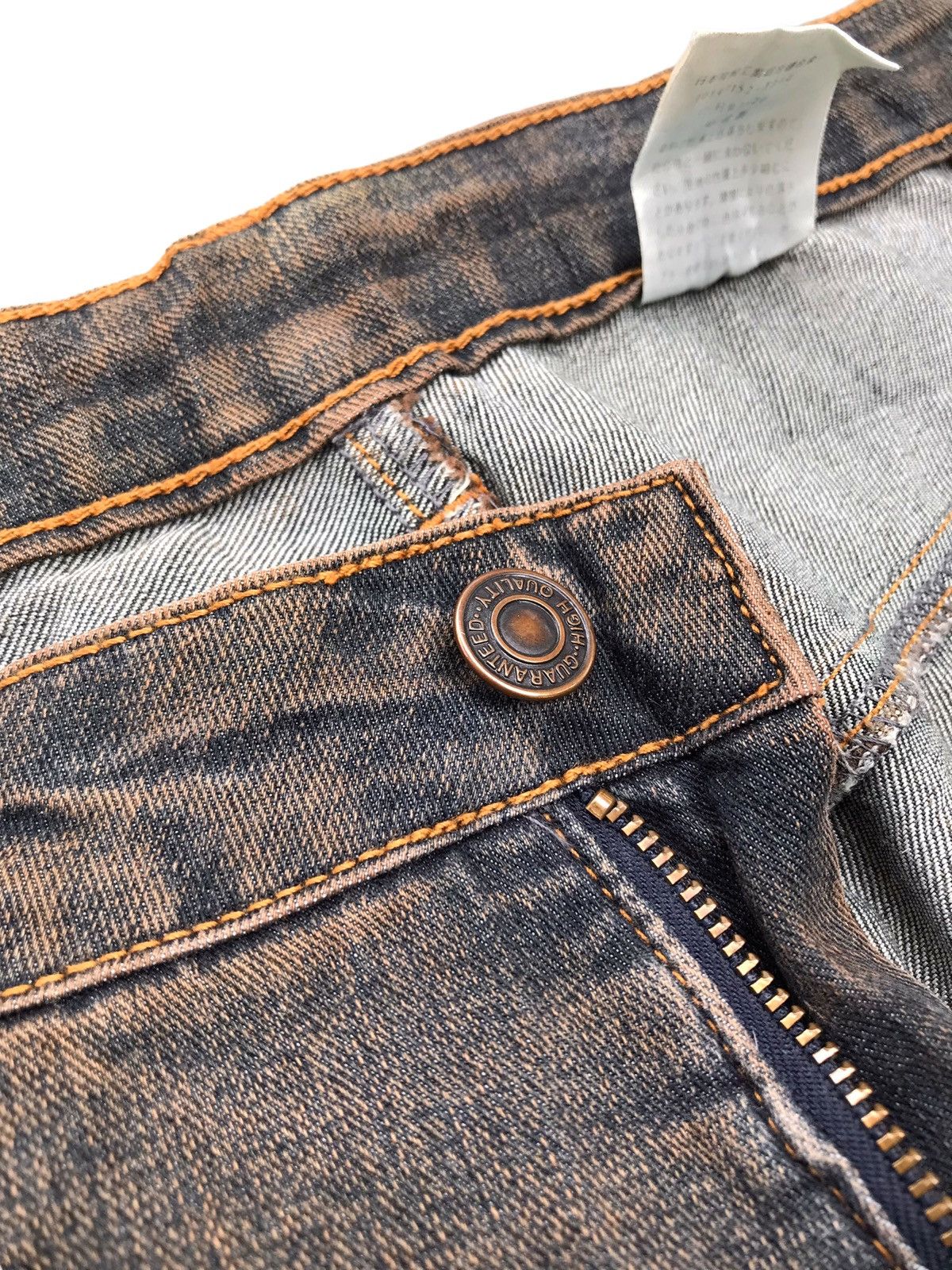 Hysteric Glamour × If Six Was Nine FLARE💥Rusty Unbranded Faded Denim Jeans Pants Size US 29 - 14 Thumbnail