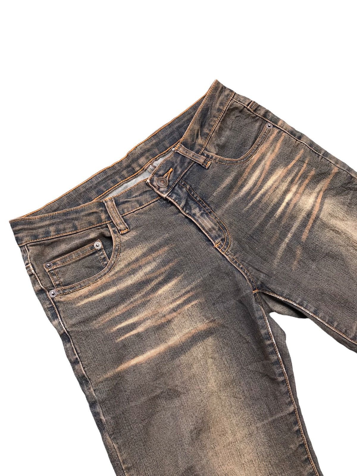 Hysteric Glamour × If Six Was Nine FLARE💥Rusty Unbranded Faded Denim Jeans Pants Size US 29 - 12 Thumbnail