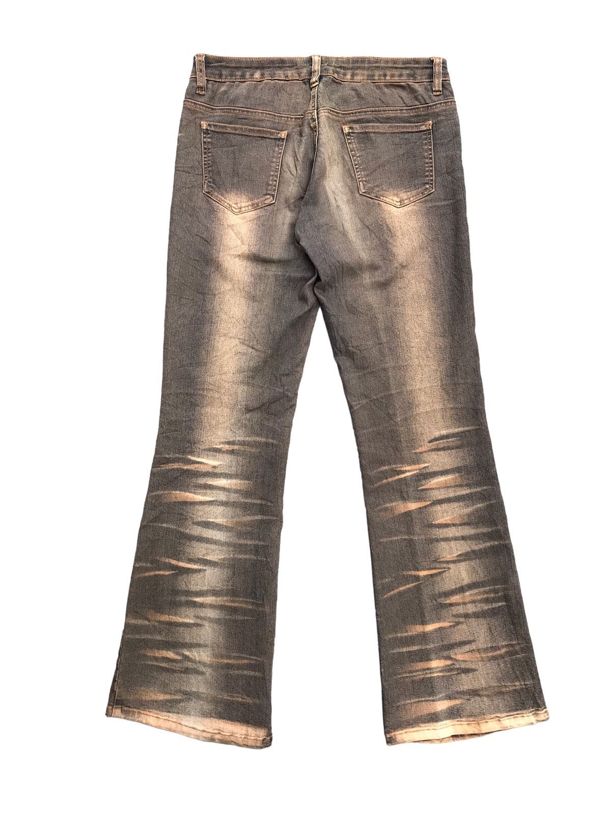 Hysteric Glamour × If Six Was Nine FLARE💥Rusty Unbranded Faded Denim Jeans Pants Size US 29 - 7 Thumbnail