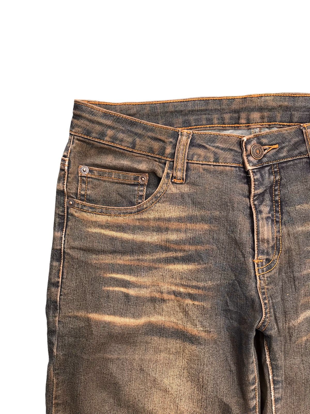Hysteric Glamour × If Six Was Nine FLARE💥Rusty Unbranded Faded Denim Jeans Pants Size US 29 - 5 Thumbnail