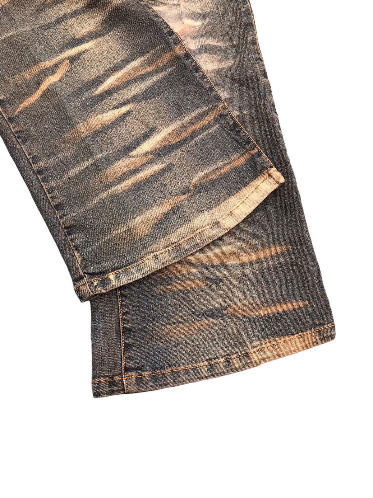 Hysteric Glamour × If Six Was Nine FLARE💥Rusty Unbranded Faded Denim Jeans Pants Size US 29 - 3 Thumbnail