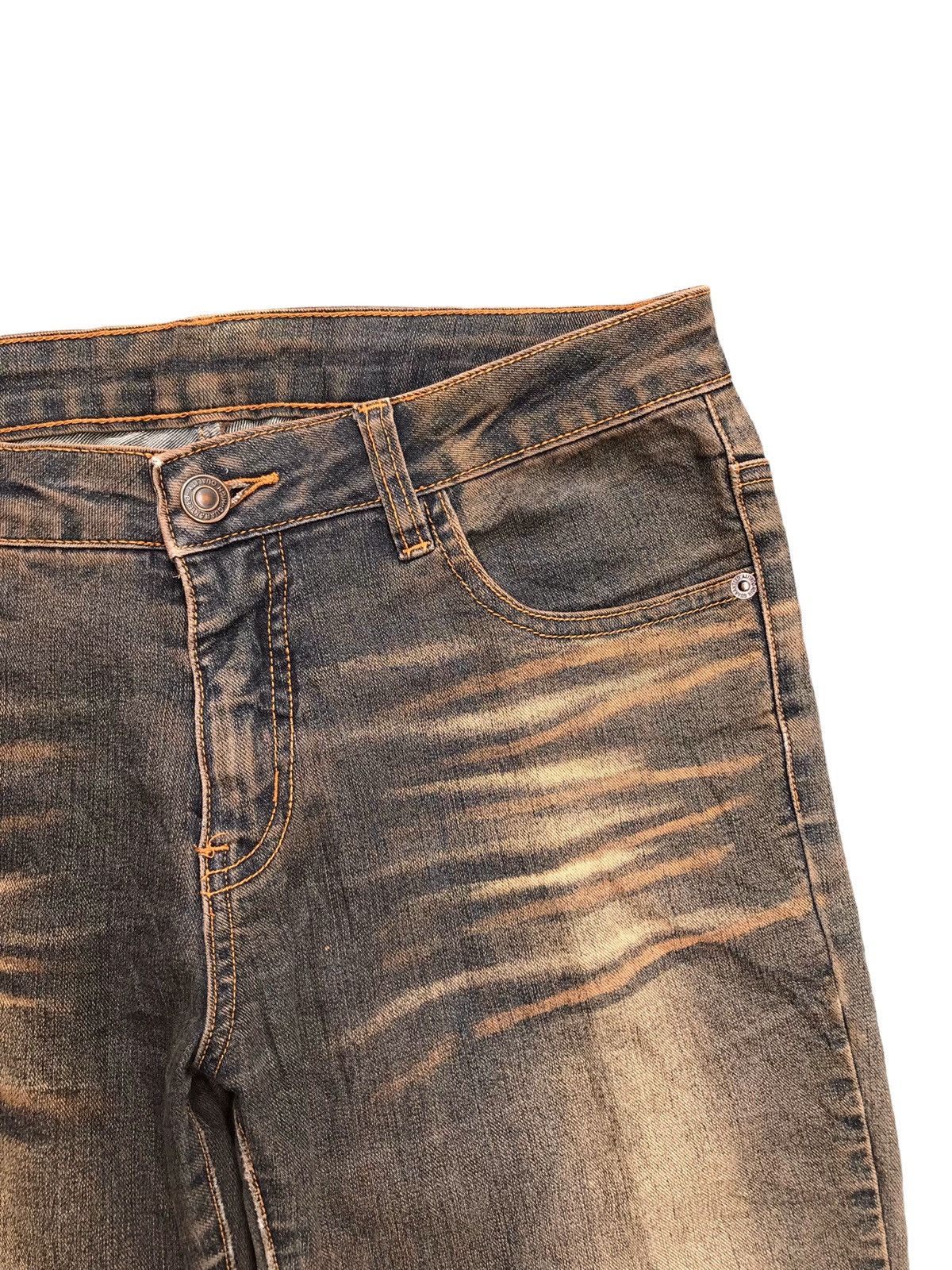 Hysteric Glamour × If Six Was Nine FLARE💥Rusty Unbranded Faded Denim Jeans Pants Size US 29 - 6 Thumbnail