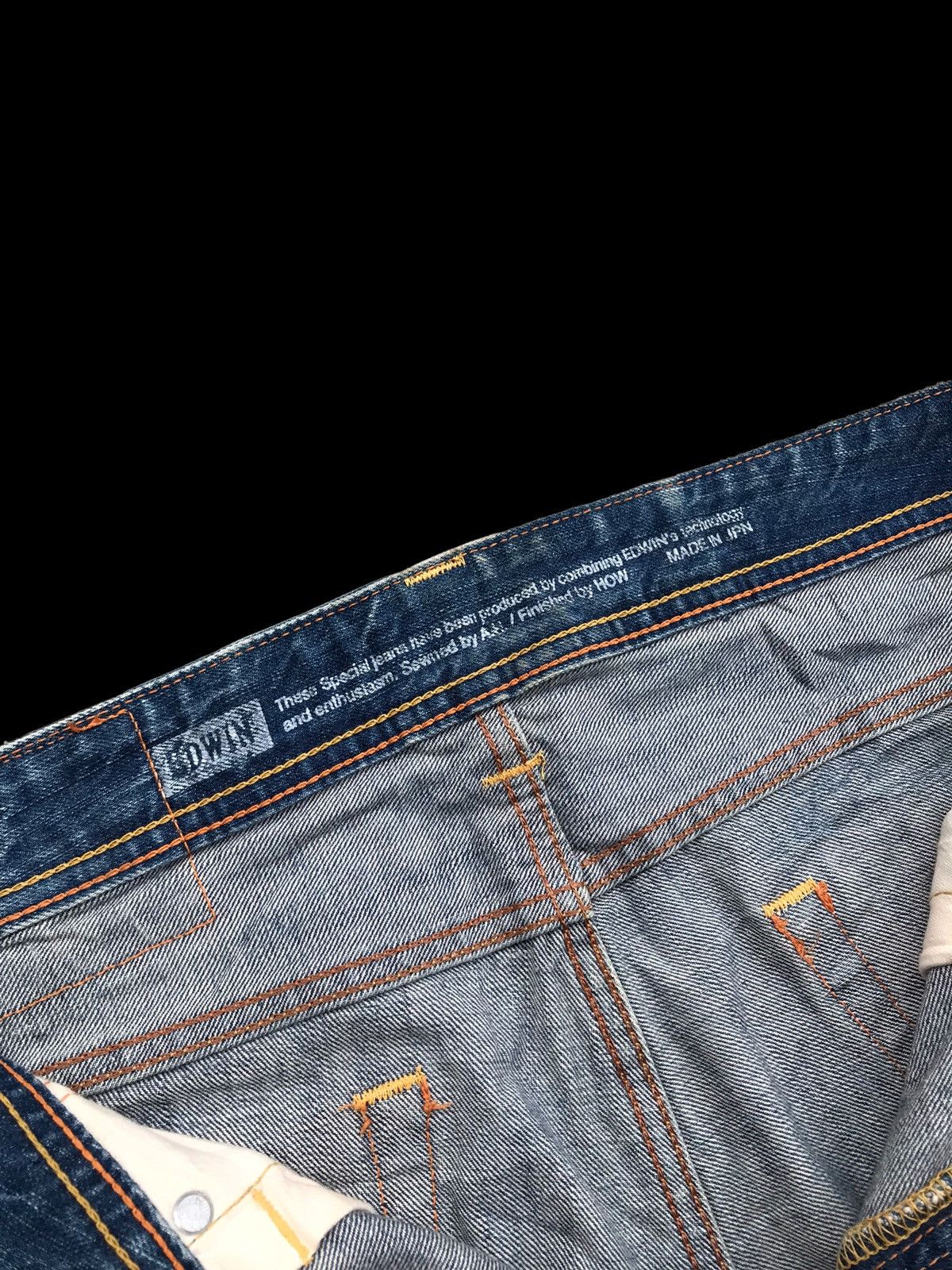 Hysteric Glamour × If Six Was Nine × Japanese Brand BAGGY⚡Edwin 511 RV Faded Distressed Denim Jeans Pants Size US 34 / EU 50 - 14 Thumbnail