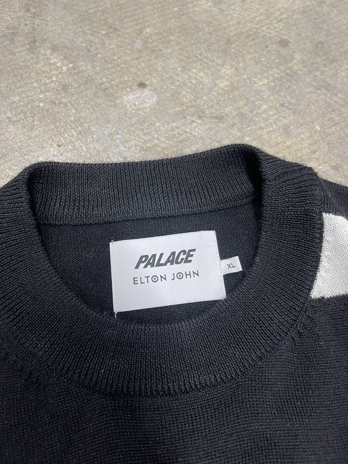Palace Palace Skateboards Elton John Jumper Size XL Black SS22 Size US XL / EU 56 / 4 - 6 Thumbnail