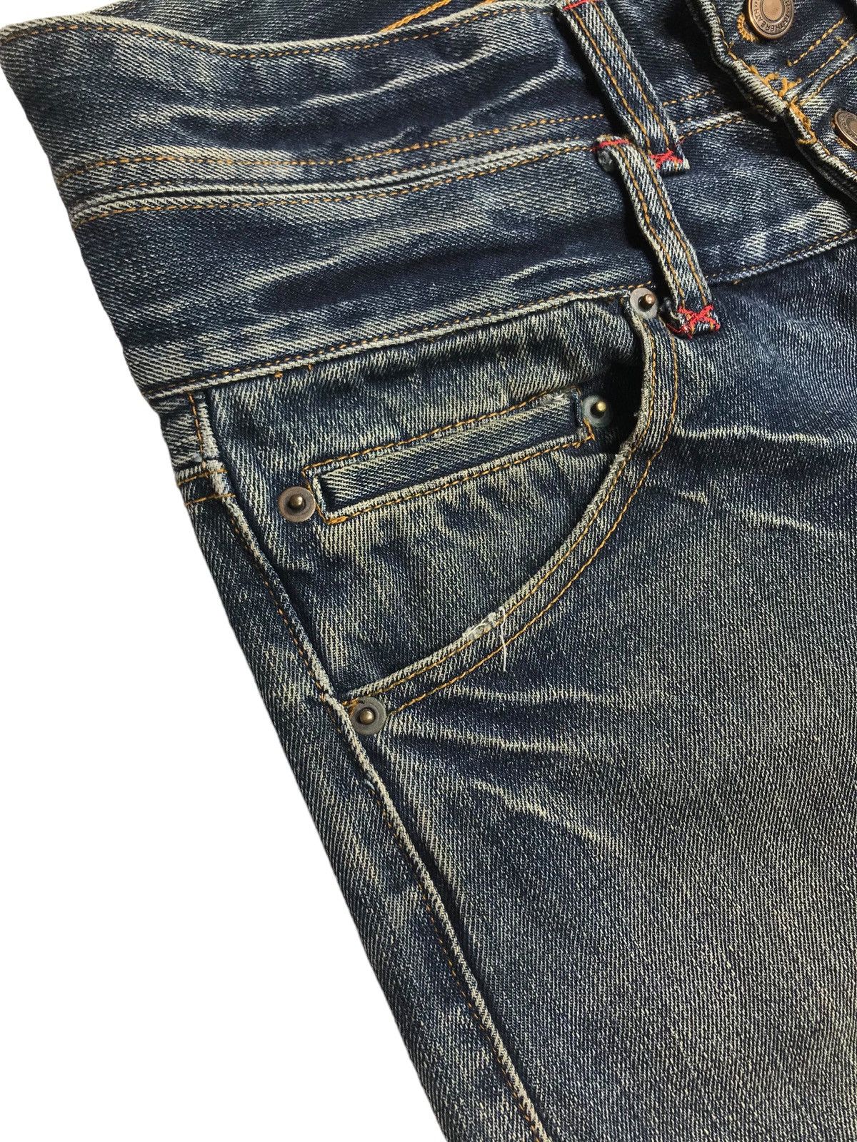 Hysteric Glamour × If Six Was Nine 0Flared💥Distressed Thrashed Icom Denim Jeans Pants Size US 30 / EU 46 - 2 Thumbnail
