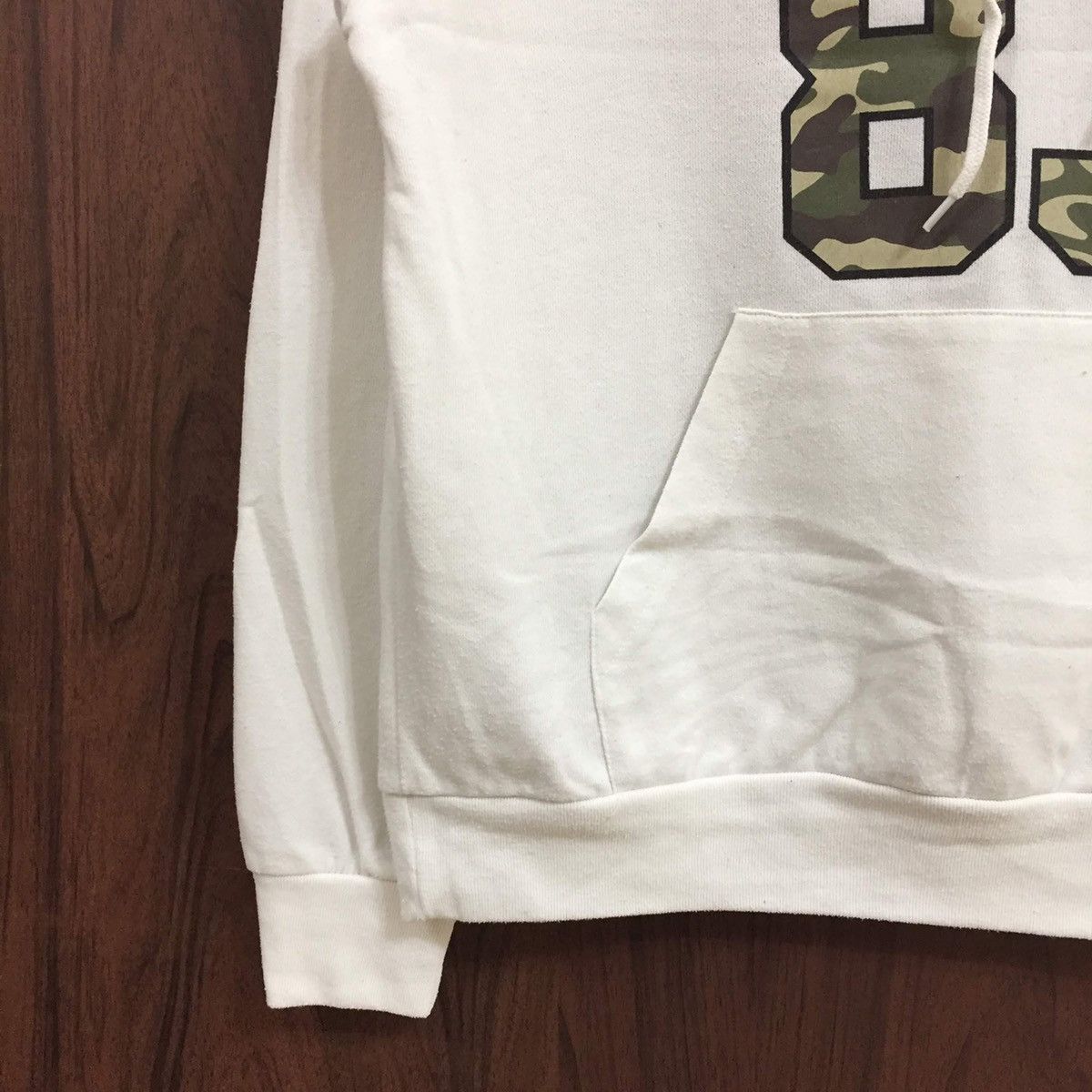 Japanese Brand SPINNS hoodie spellout Brooklyn 83 camouflage fit M Size US M / EU 48-50 / 2 - 6 Thumbnail