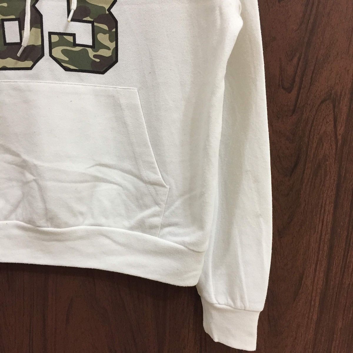 Japanese Brand SPINNS hoodie spellout Brooklyn 83 camouflage fit M Size US M / EU 48-50 / 2 - 7 Thumbnail