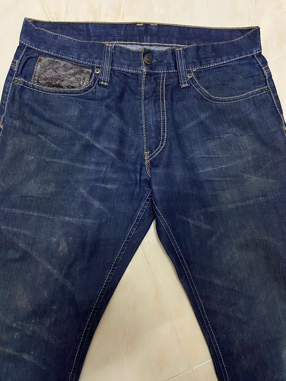 Levi's Vintage 514 Levis Denim Jeans W34 dark blue Size US 34 / EU 50 - 7 Thumbnail