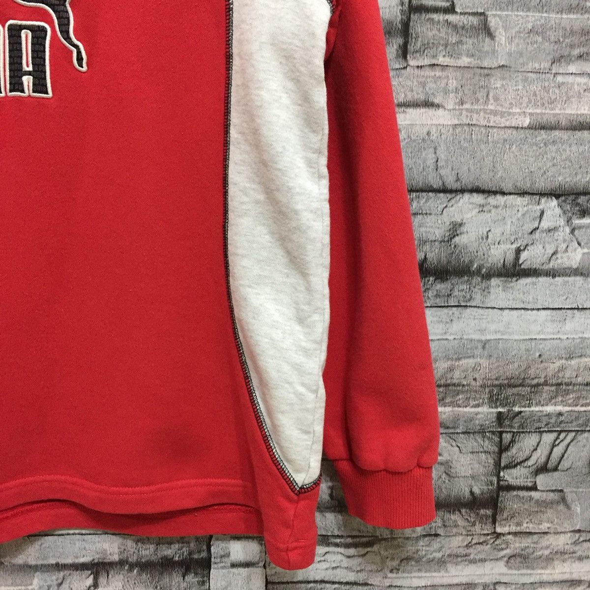 Puma Vintage Puma sweatshirt big logo embroidered size 160 fit M Size US M / EU 48-50 / 2 - 5 Thumbnail