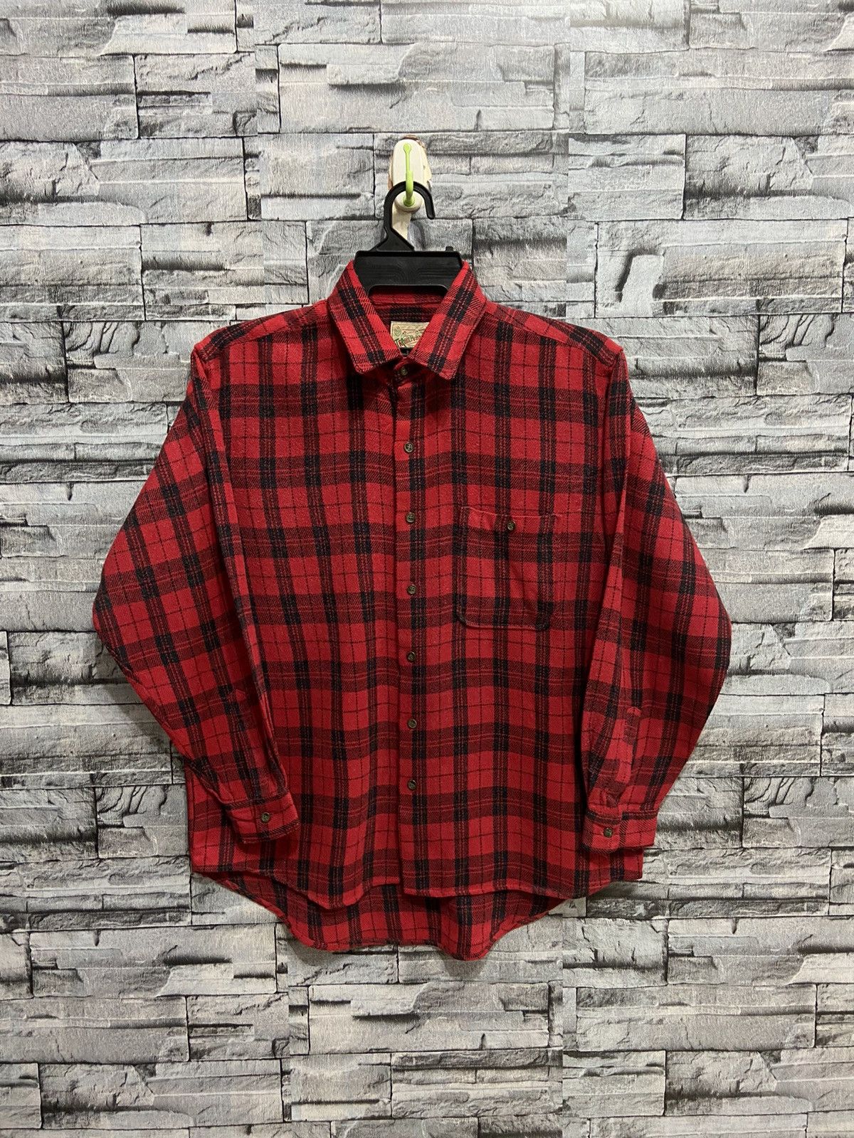 Flannel Vintage Trans Position Flannel single pocket size M fit L Size US L / EU 52-54 / 3 - 1 Thumbnail