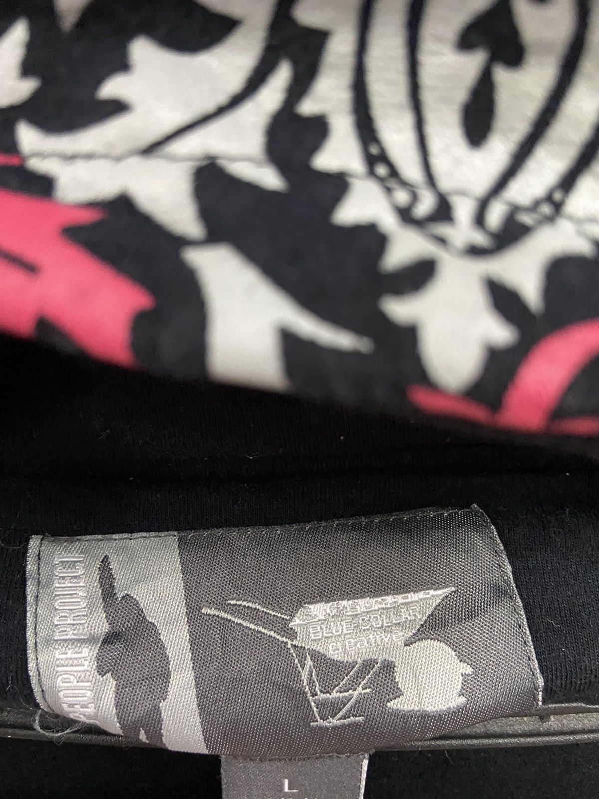 Japanese Brand One People Project spell out embroidered full print Size US L / EU 52-54 / 3 - 5 Thumbnail