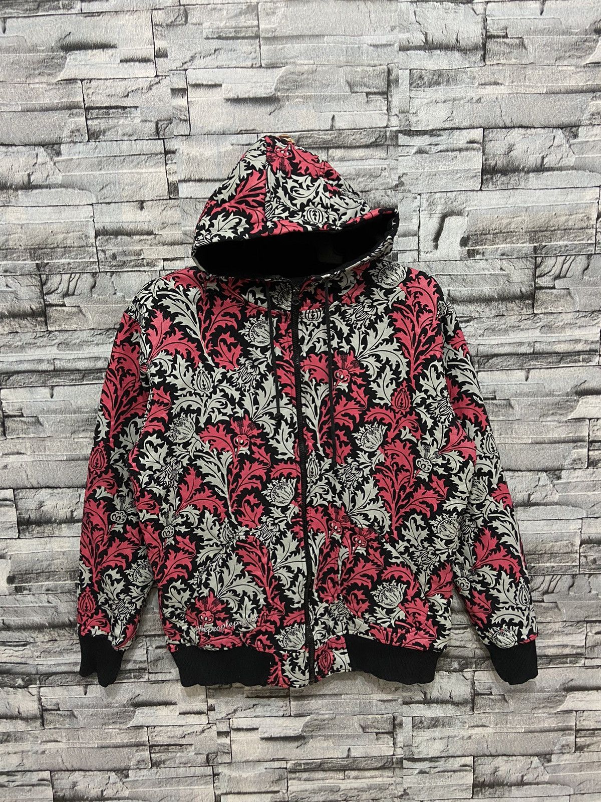 Japanese Brand One People Project spell out embroidered full print Size US L / EU 52-54 / 3 - 2 Thumbnail