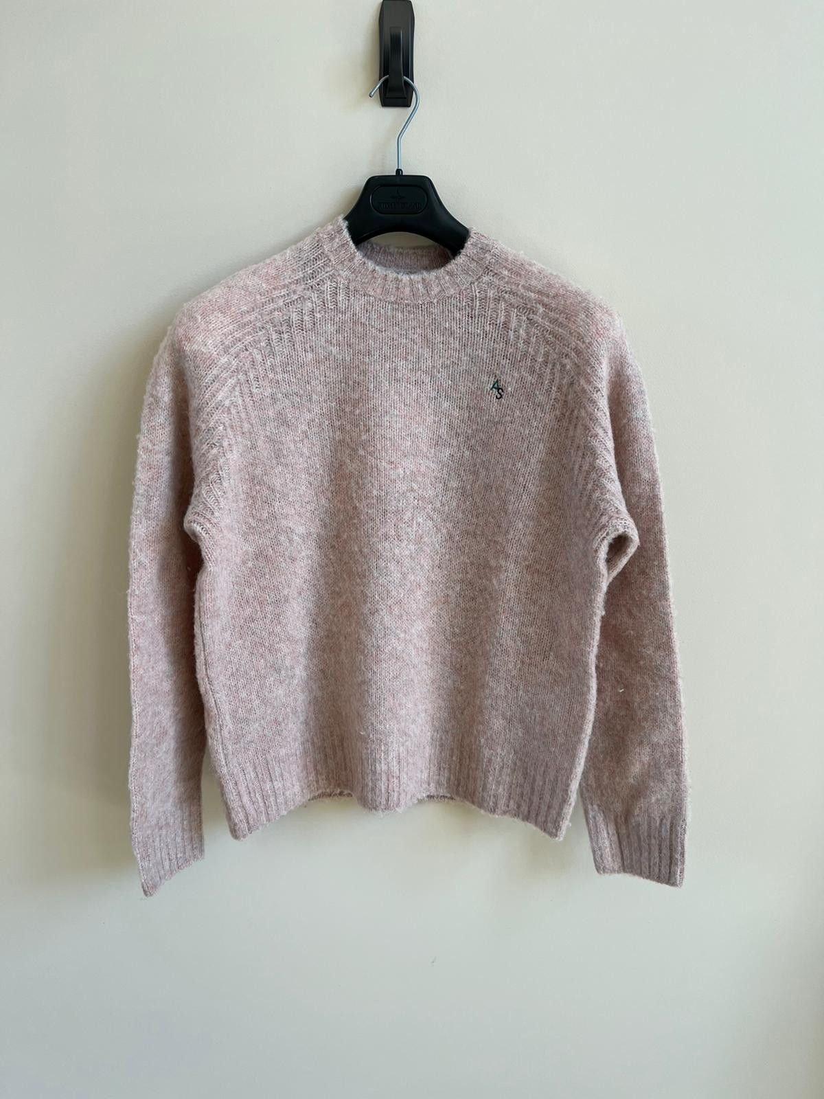 image of Acne Studios Fn-Mn-Knit000279 In Pastel Pink, Men's (Size Small)