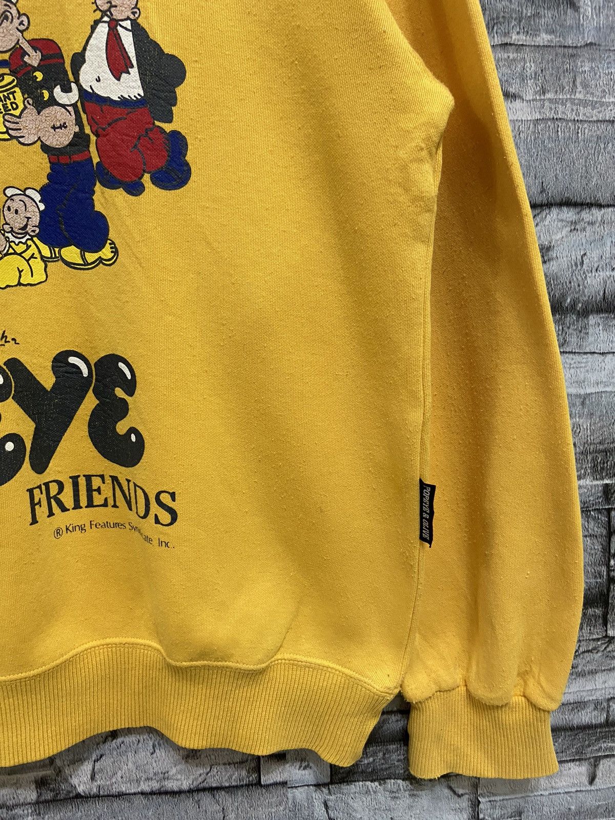 Cartoon Network Vintage Popeye Olive Friends sweatshirt character cartoon Size US L / EU 52-54 / 3 - 6 Thumbnail