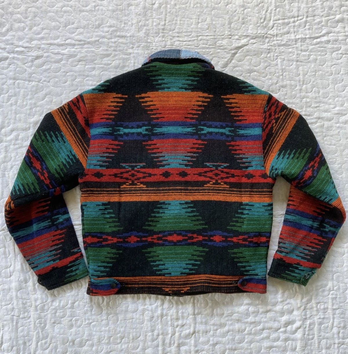 Native Vintage Aztec Native Chimayo Trucker jacket Size US M / EU 48-50 / 2 - 2 Thumbnail