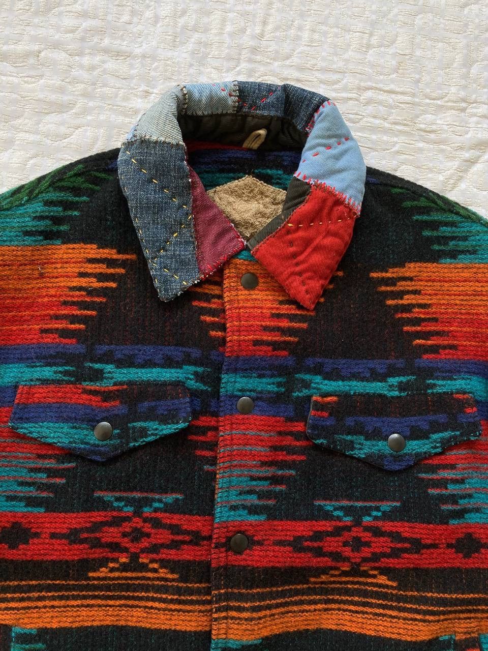 Native Vintage Aztec Native Chimayo Trucker jacket Size US M / EU 48-50 / 2 - 3 Thumbnail