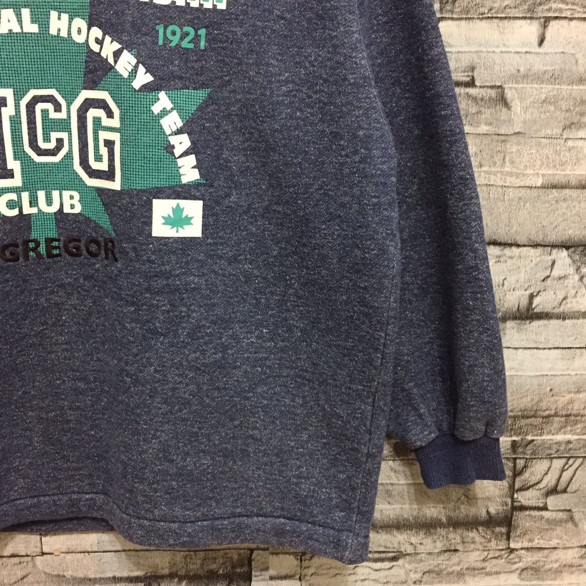 McGregor Vintage Mcgregor sweatshirt big logo size 150 fit L Size US L / EU 52-54 / 3 - 6 Thumbnail