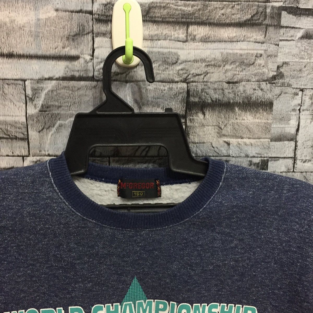 McGregor Vintage Mcgregor sweatshirt big logo size 150 fit L Size US L / EU 52-54 / 3 - 4 Thumbnail