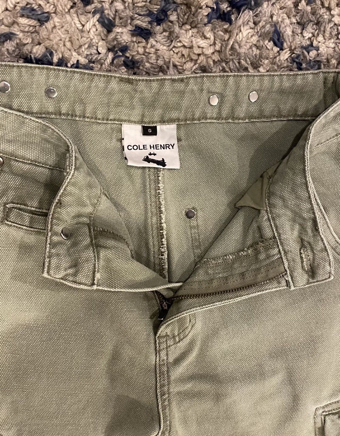 Other Cole Henry Sage Green Parachute Cargo Pants Sz S Size US 30 / EU 46 - 5 Thumbnail