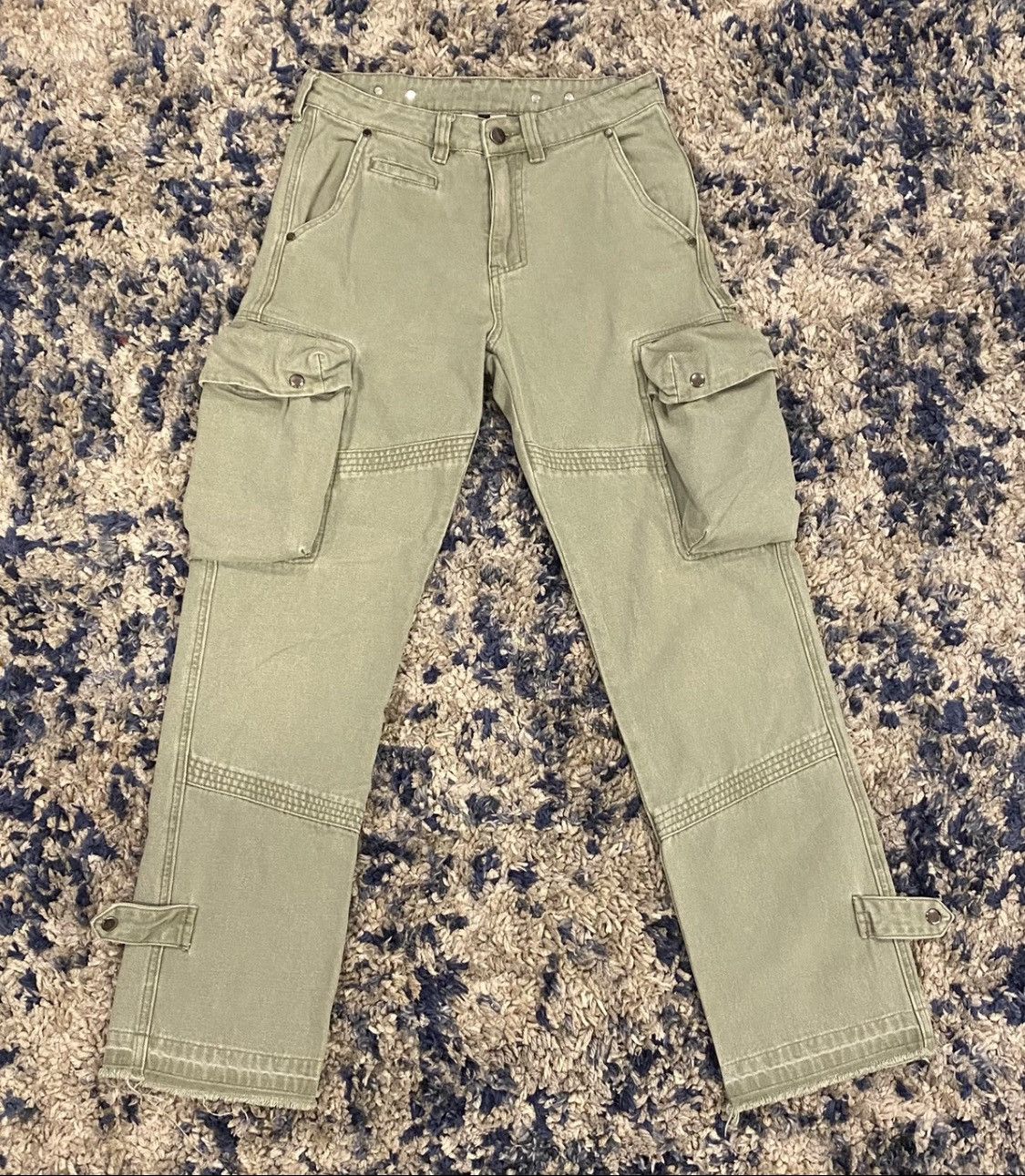 Other Cole Henry Sage Green Parachute Cargo Pants Sz S Size US 30 / EU 46 - 1 Thumbnail