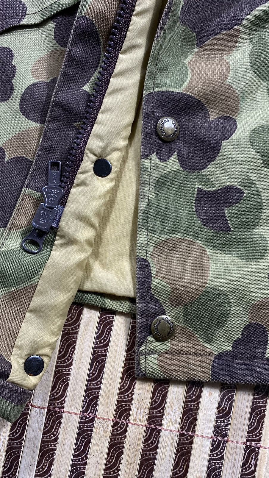 Goretex Vintage 80s/70s Cabelas X Goretex Beogam Camo Hunting Jacket Size US L / EU 52-54 / 3 - 8 Thumbnail