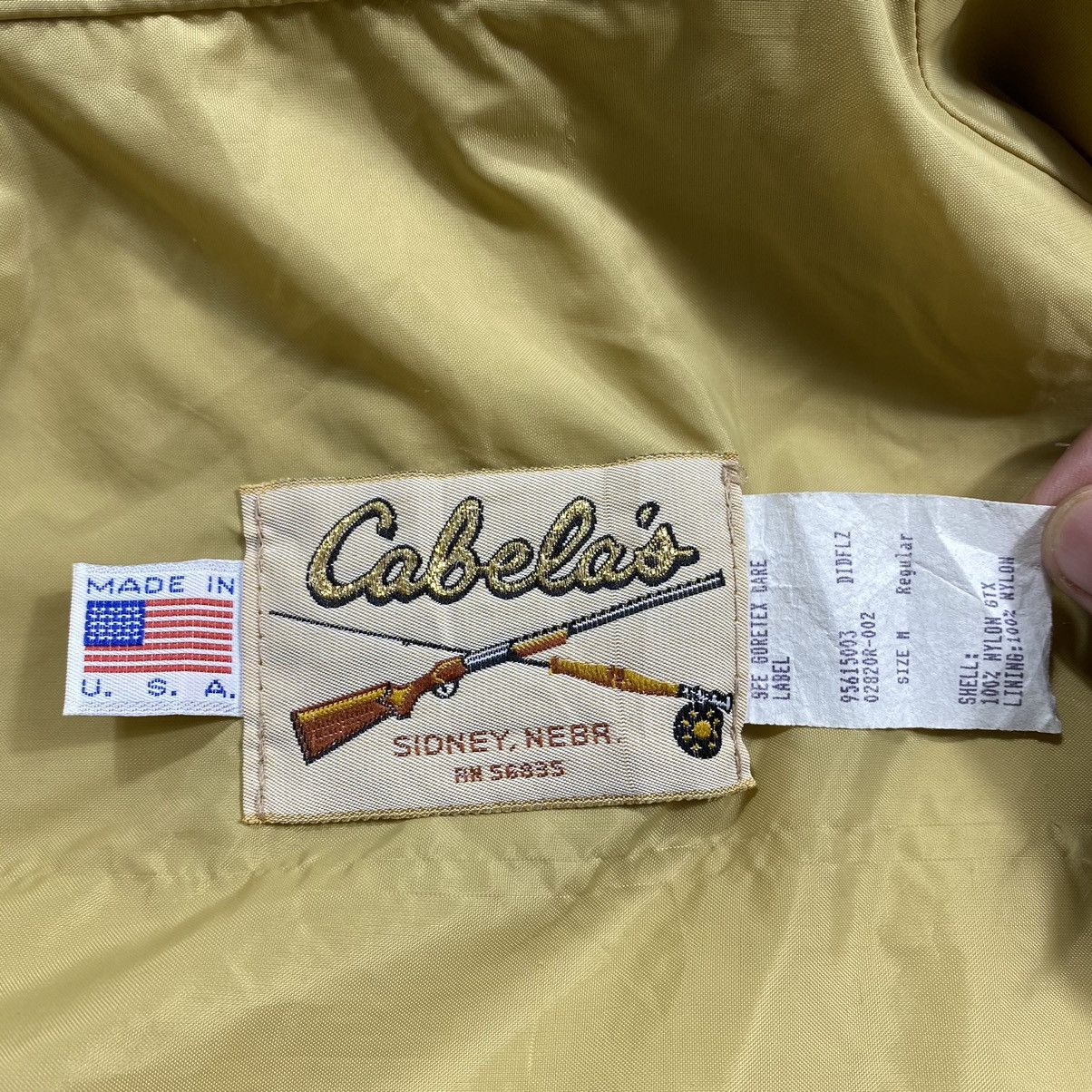 Goretex Vintage 80s/70s Cabelas X Goretex Beogam Camo Hunting Jacket Size US L / EU 52-54 / 3 - 7 Thumbnail