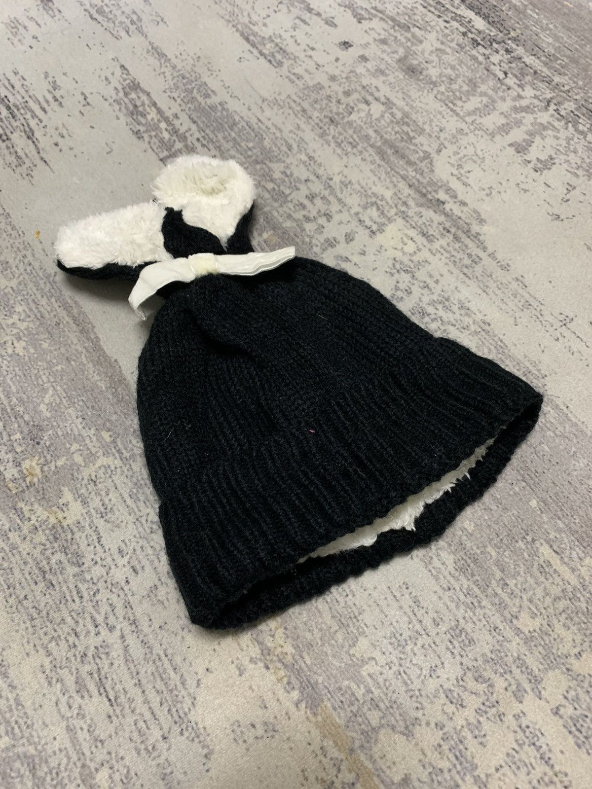 14th Addiction Bunny Rabbit Ear Avant Garde Beanie Hat Size ONE SIZE - 6 Thumbnail