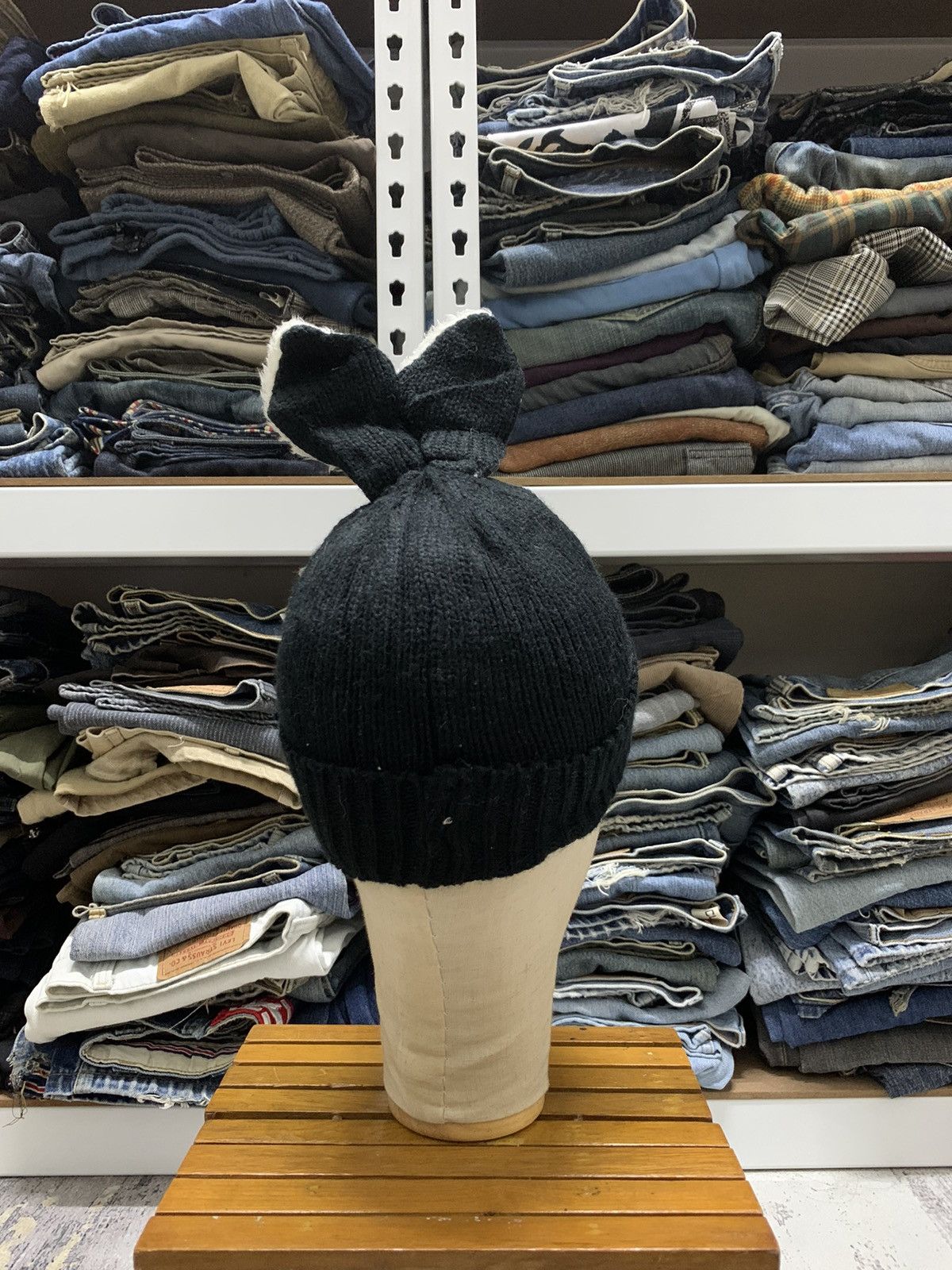 14th Addiction Bunny Rabbit Ear Avant Garde Beanie Hat Size ONE SIZE - 4 Thumbnail